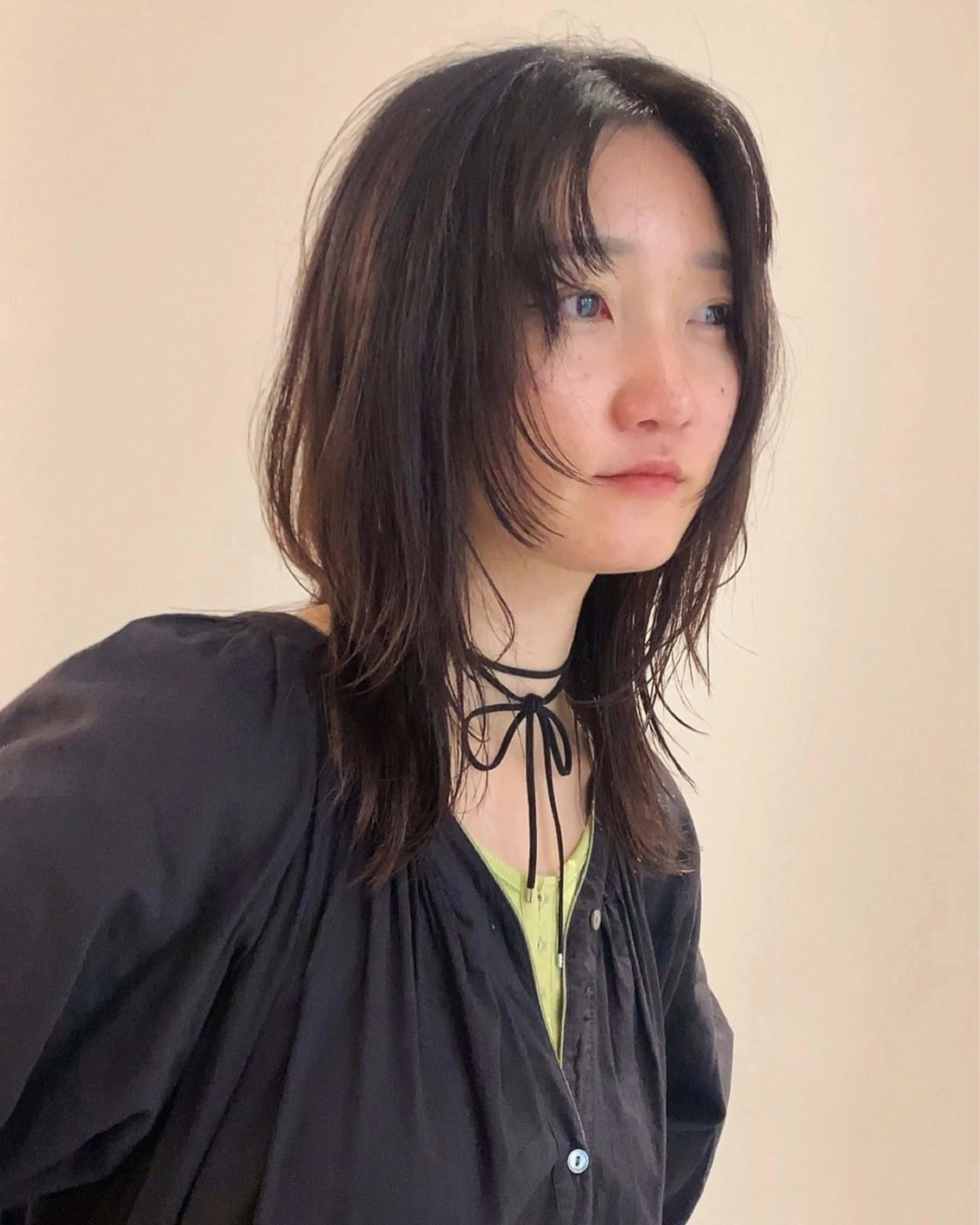 ミディアム レイヤーカット ウルフカット ウルフレイヤー カット ✂︎ウルフカット /レイヤーカット✂︎のヘアスタイル