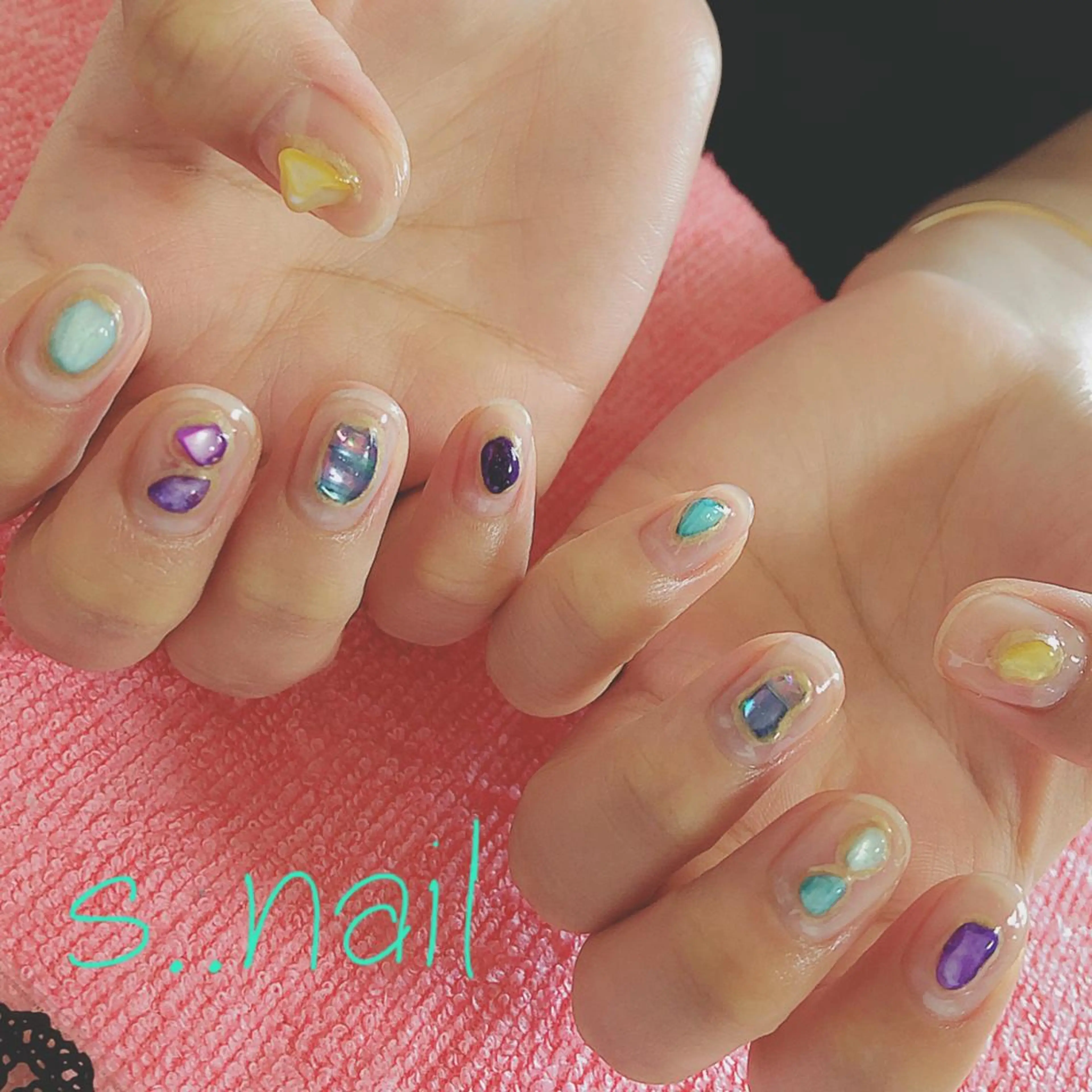 ネイル クリアネイル ハンドネイル フットネイル s..nail / MORITAのネイルデザイン