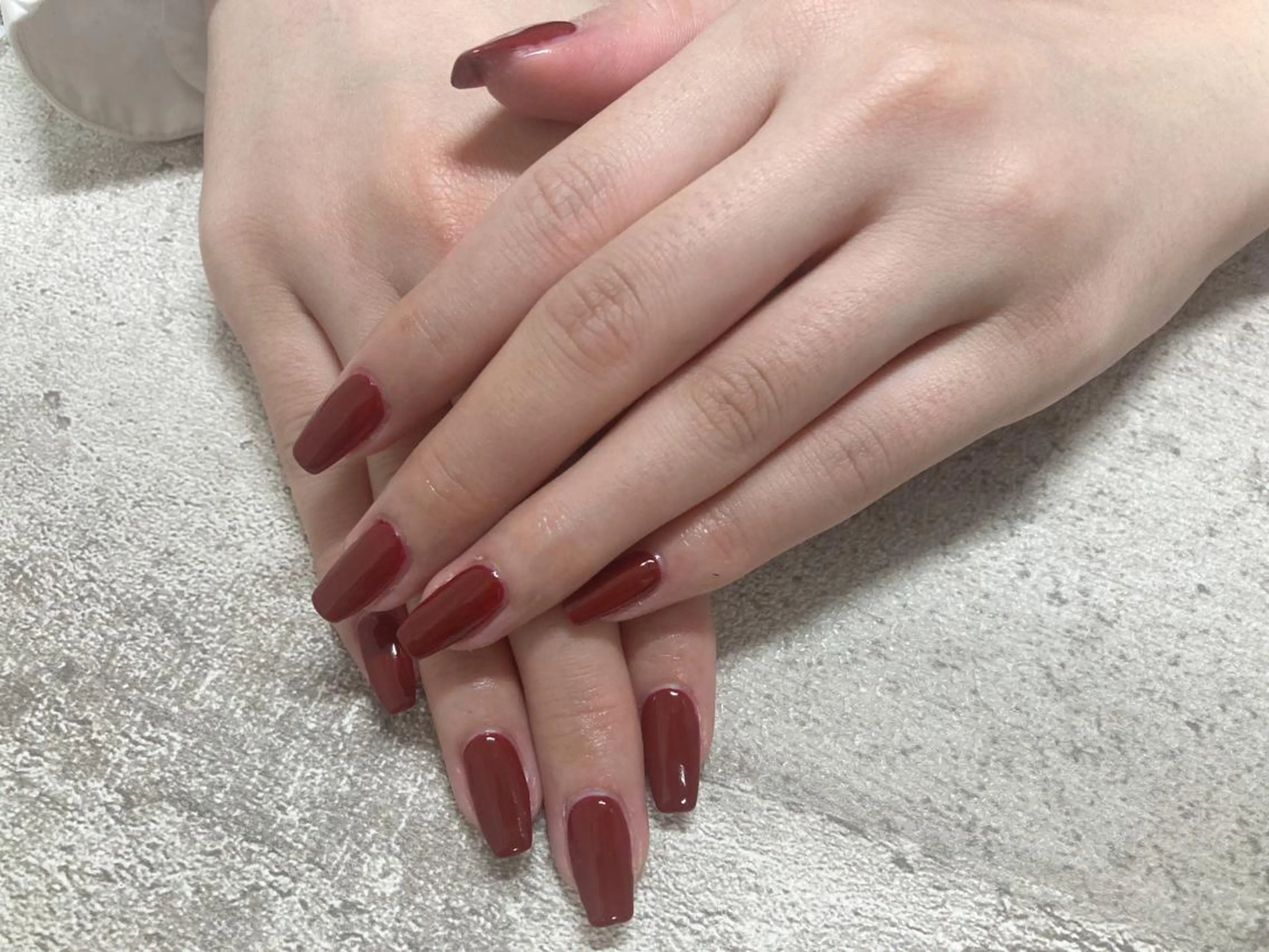 ネイル ボルドー フットネイル ジェルネイル 韓国ネイル マグネットネイル ハンドネイル mogunail &blowのネイルデザイン