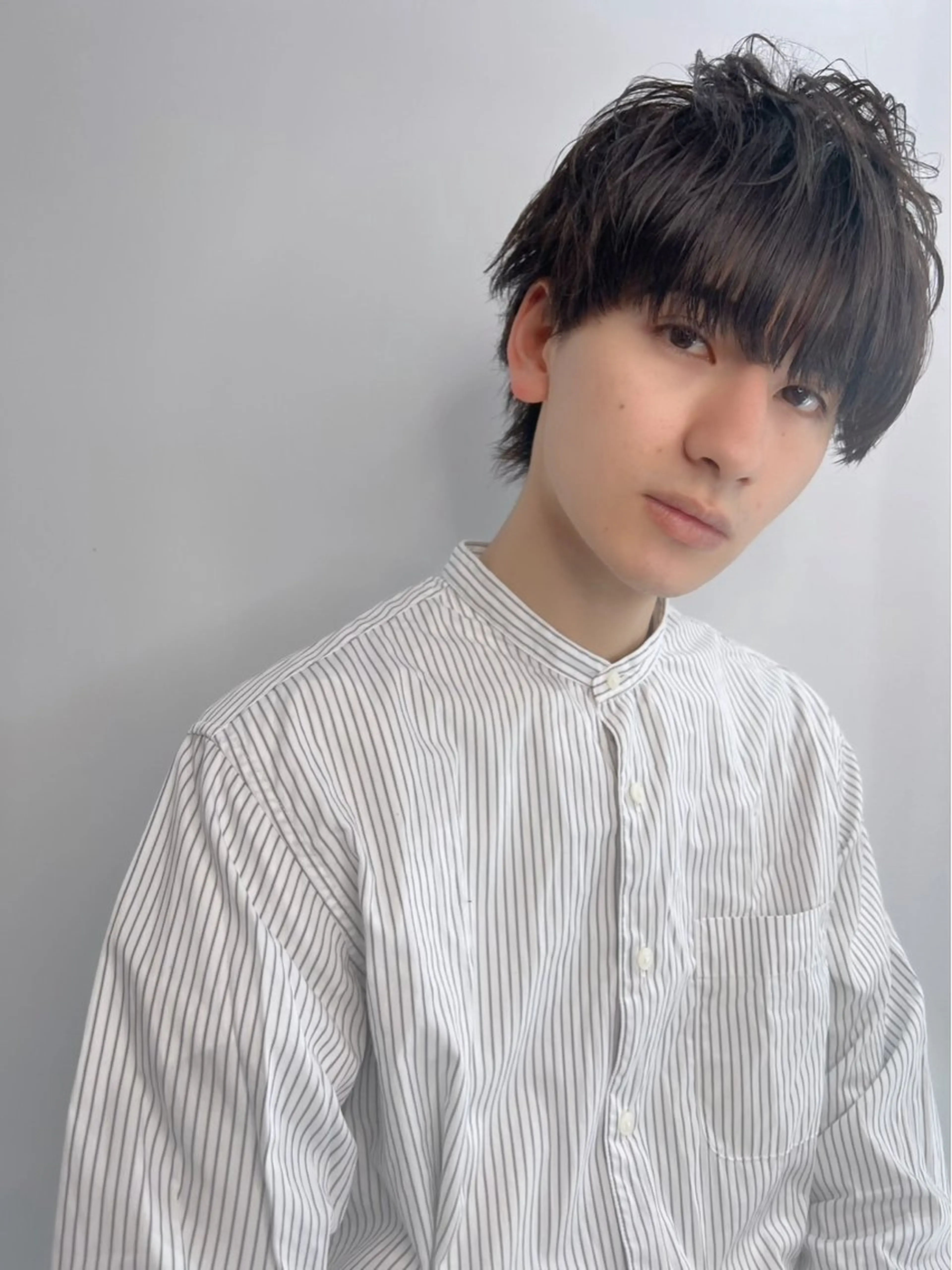 【男性限定】カット＋前髪ストレートの写真