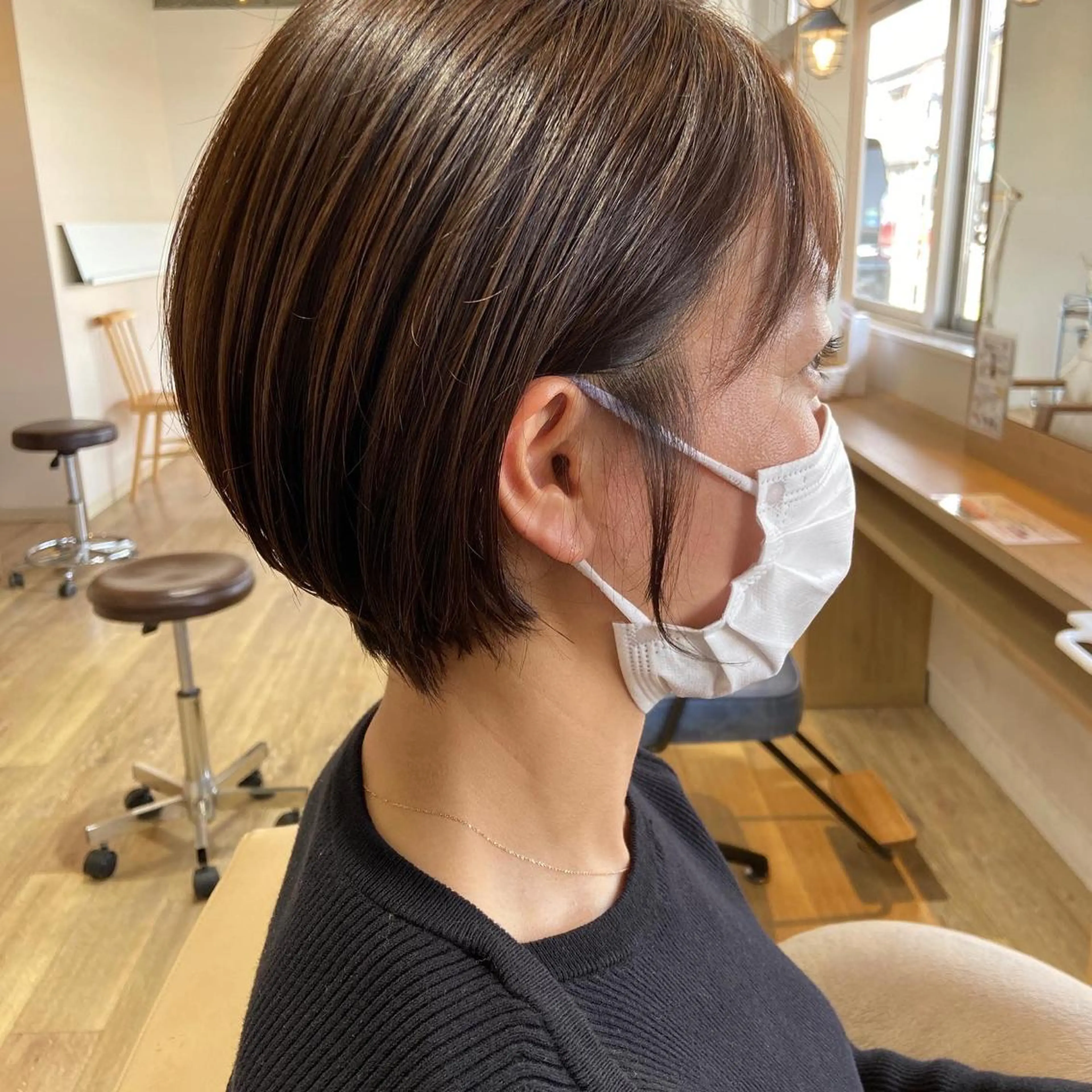 ショート カラー 岐阜茜部/髪質改善 平田ヒデカズのヘアスタイル