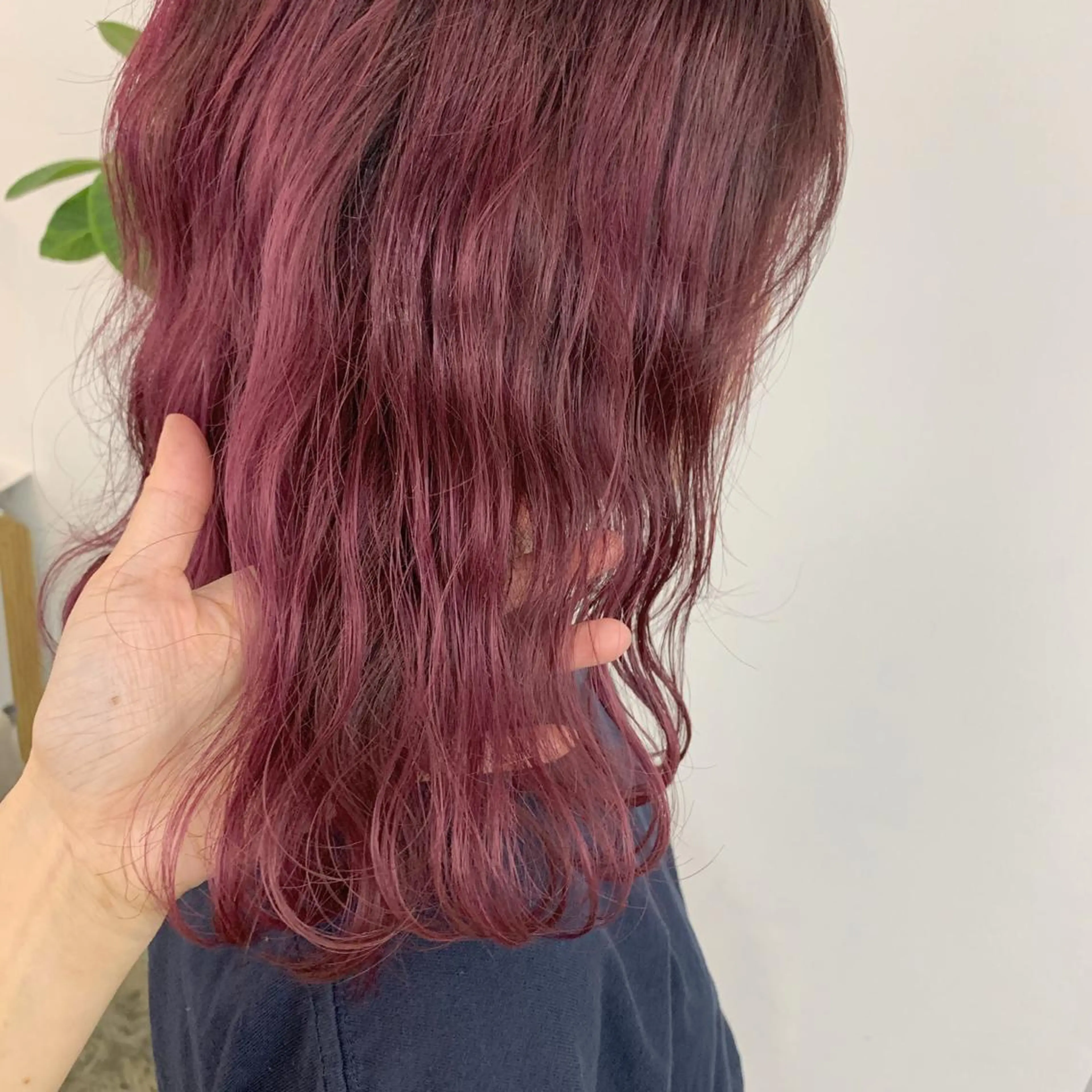セミロング カラー ピンクカラー fit /HONOKAのヘアスタイル