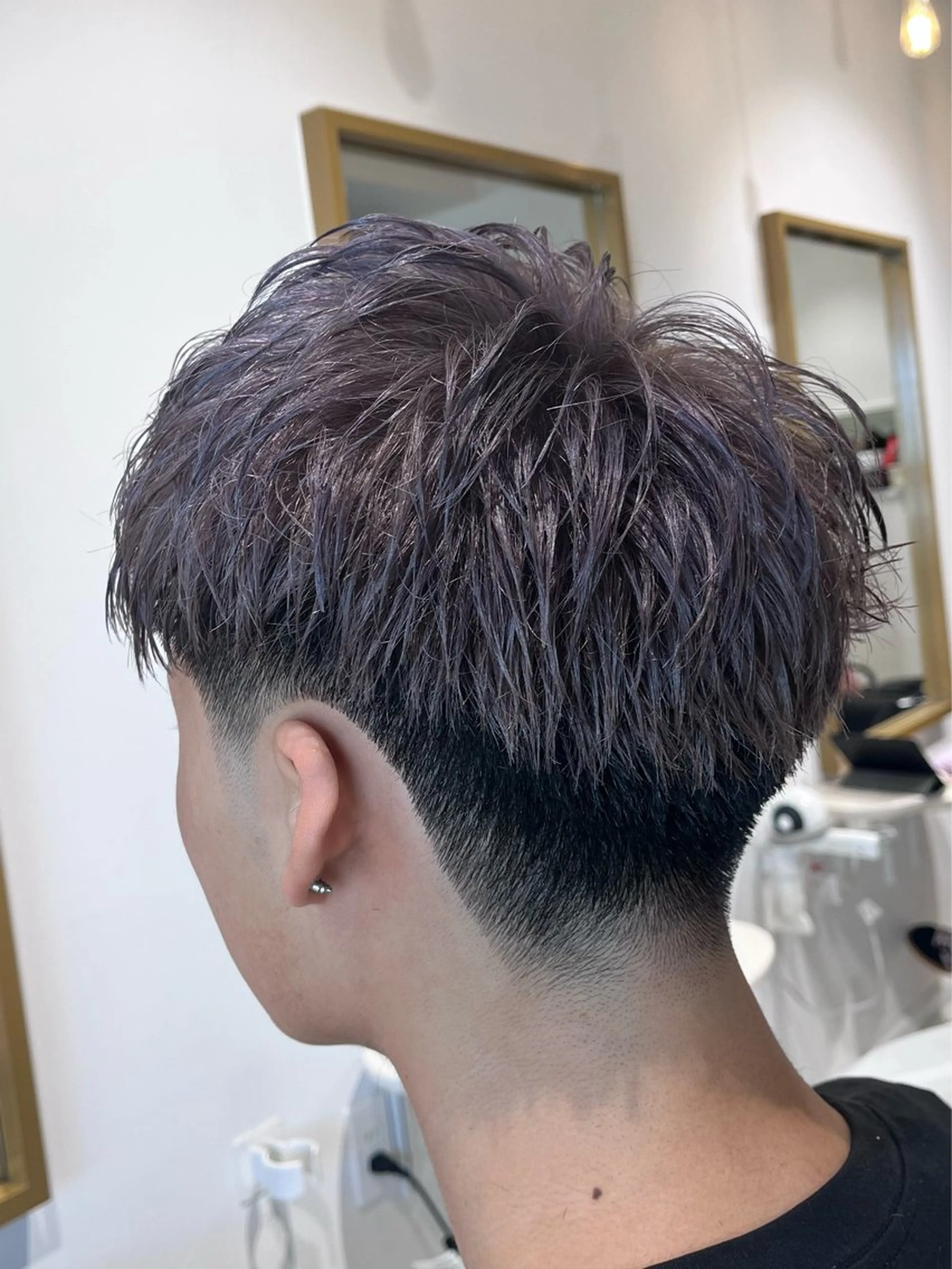 ショート カット 新潟メンズパーマ⚽️ 髙井　陽のヘアスタイル