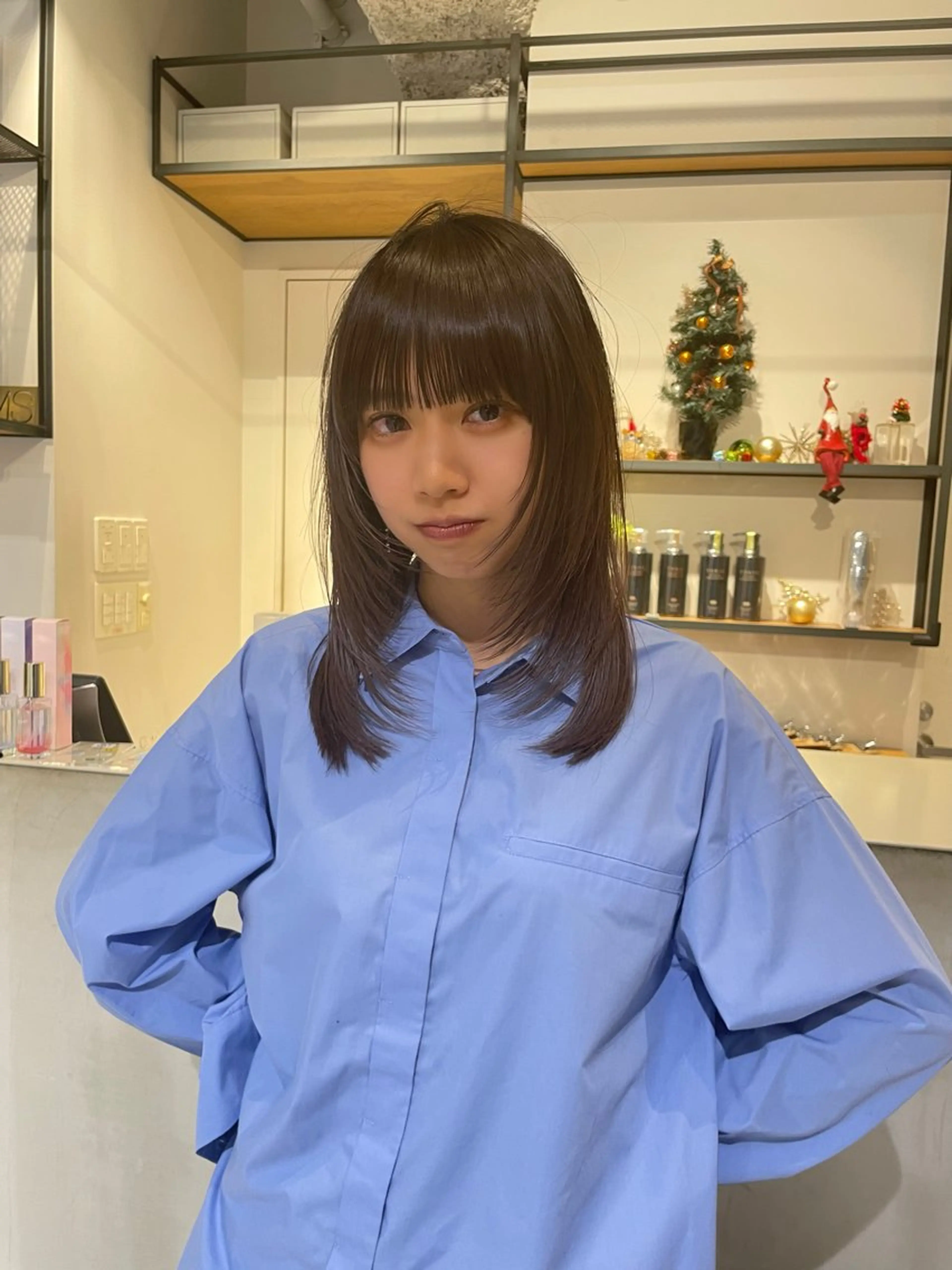 セミロング FILMS銀座 Shoのヘアスタイル