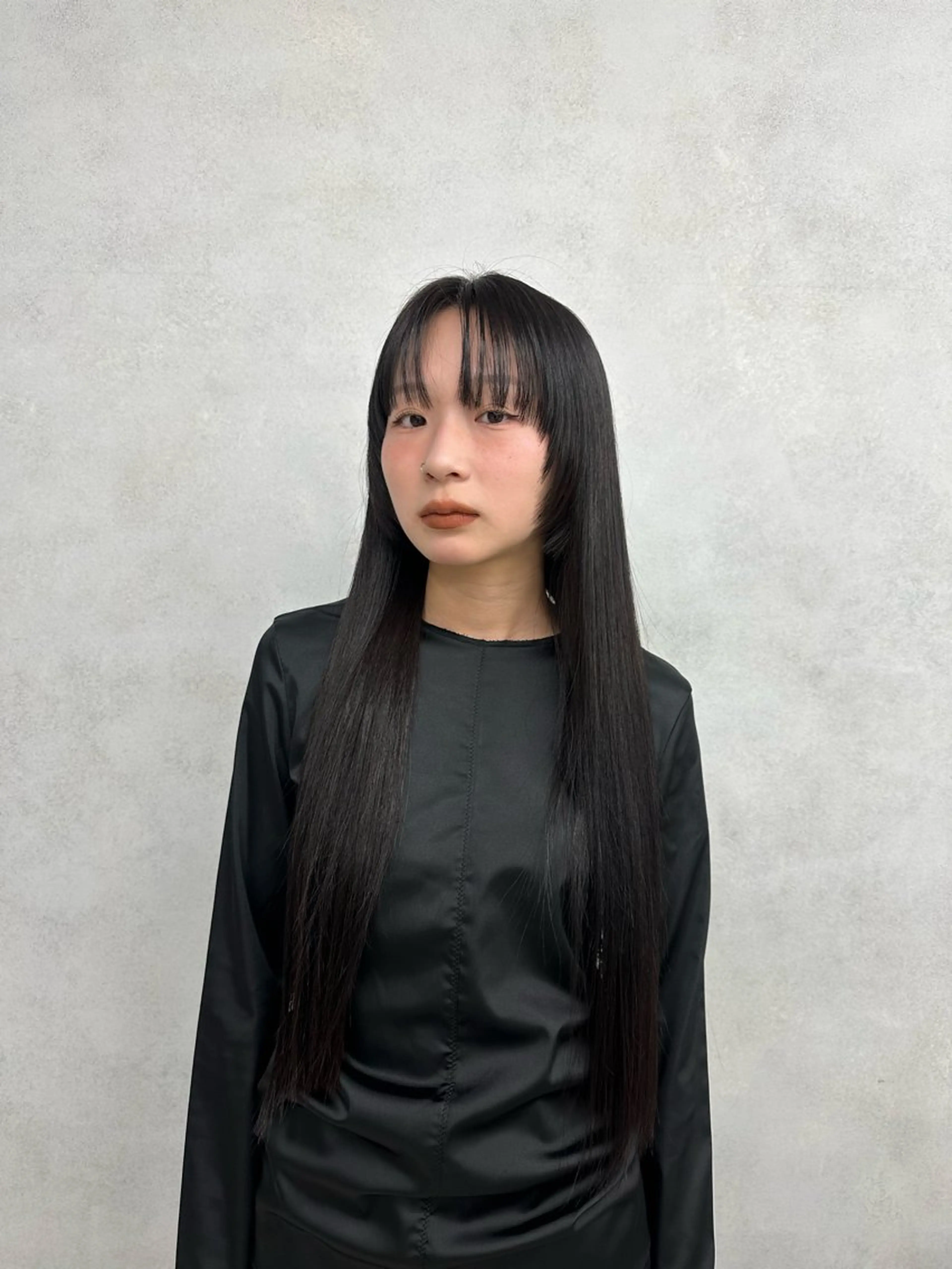 ロング カラー キッズ カット ヘアカラー トリートメント オトナヘア🌸 harukaのヘアスタイル