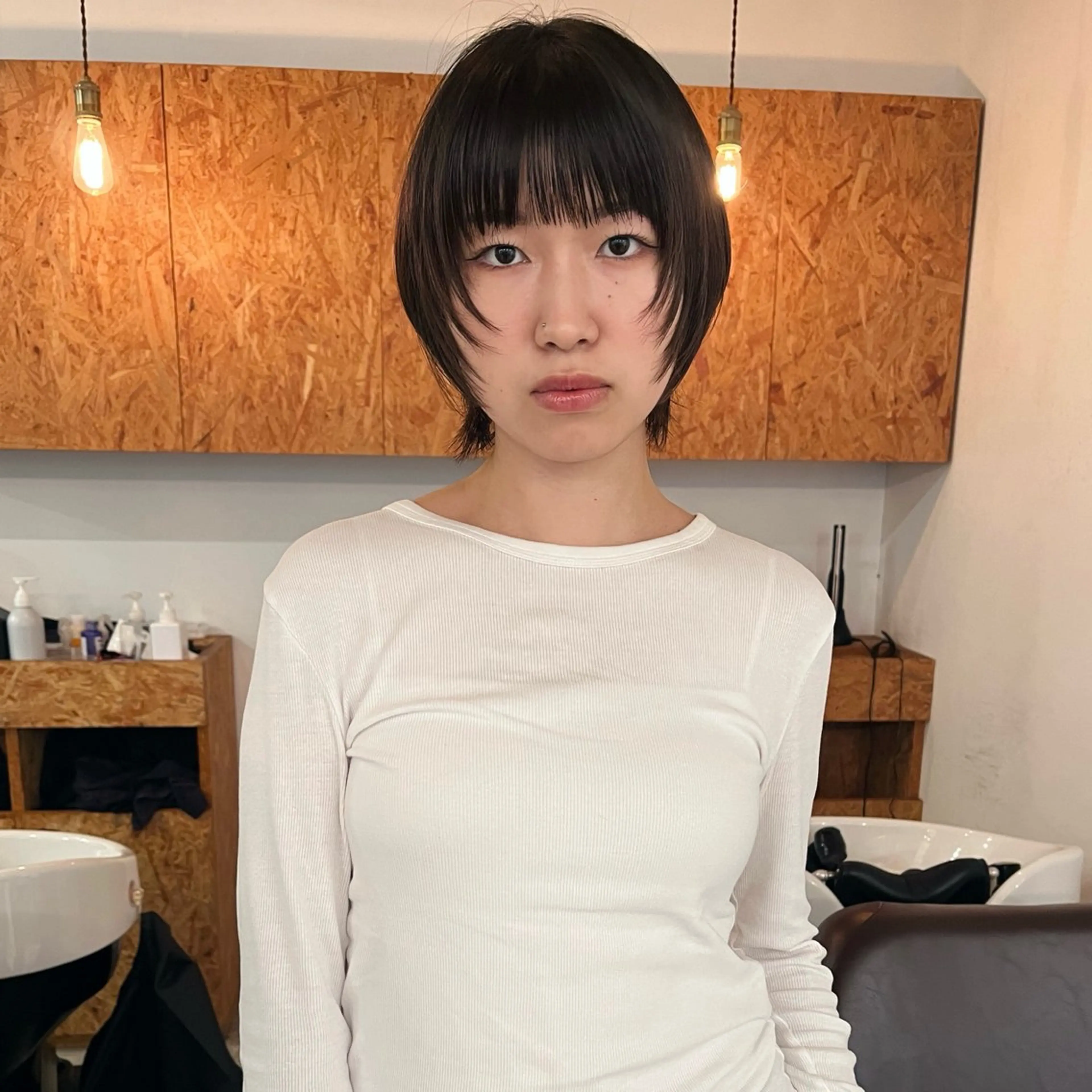 ショート 暖色/パーマ 🌼クニトウメイのヘアスタイル