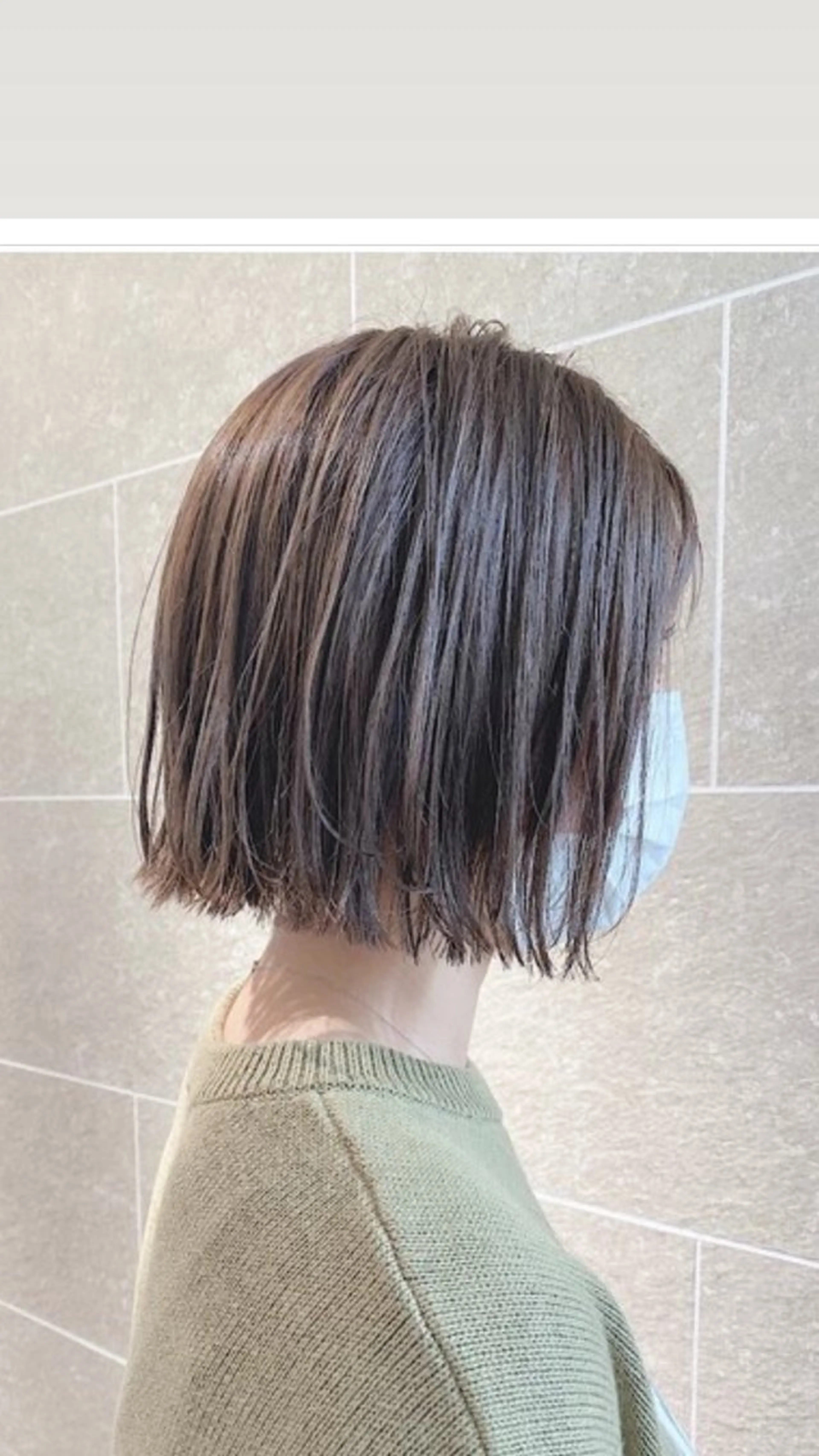 カラー ヘアカラー トリートメント 透明感カラー🦋艶髪 イヴカ💙のヘアスタイル