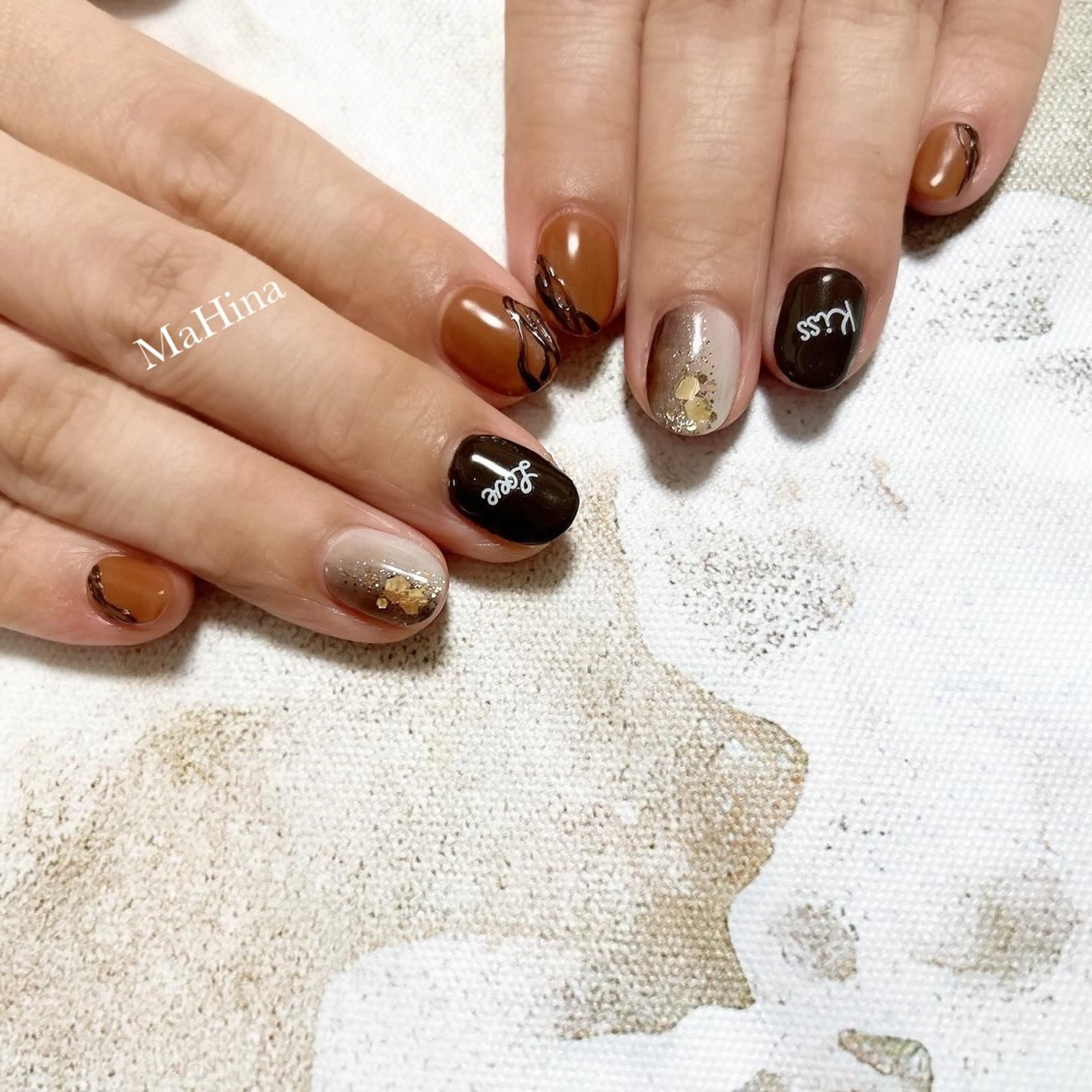 ネイル バレンタイン MaHina🌙 salonのネイルデザイン