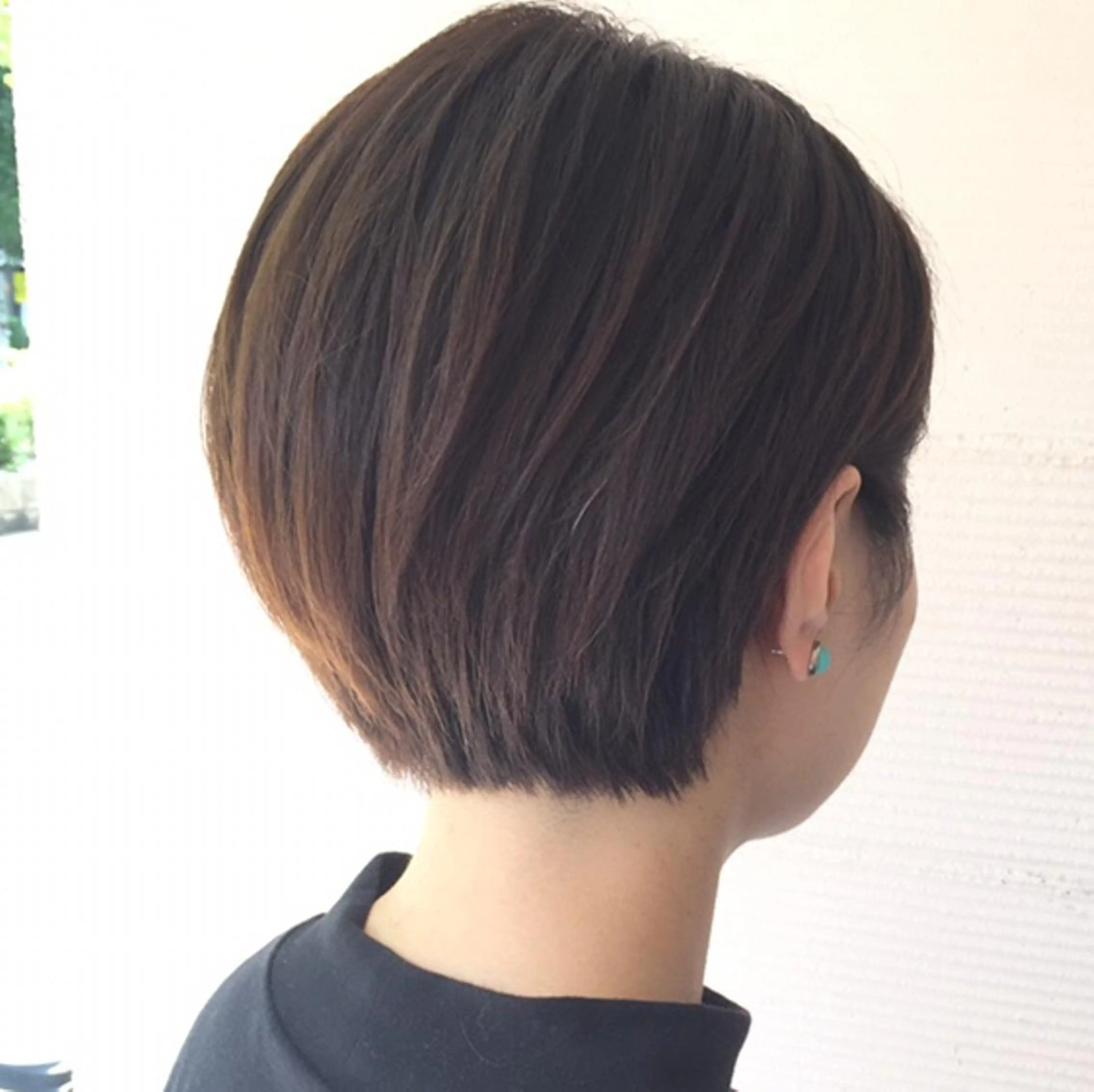 ショート ショートボブ ボブ ショートヘア 中林 由佳のヘアスタイル