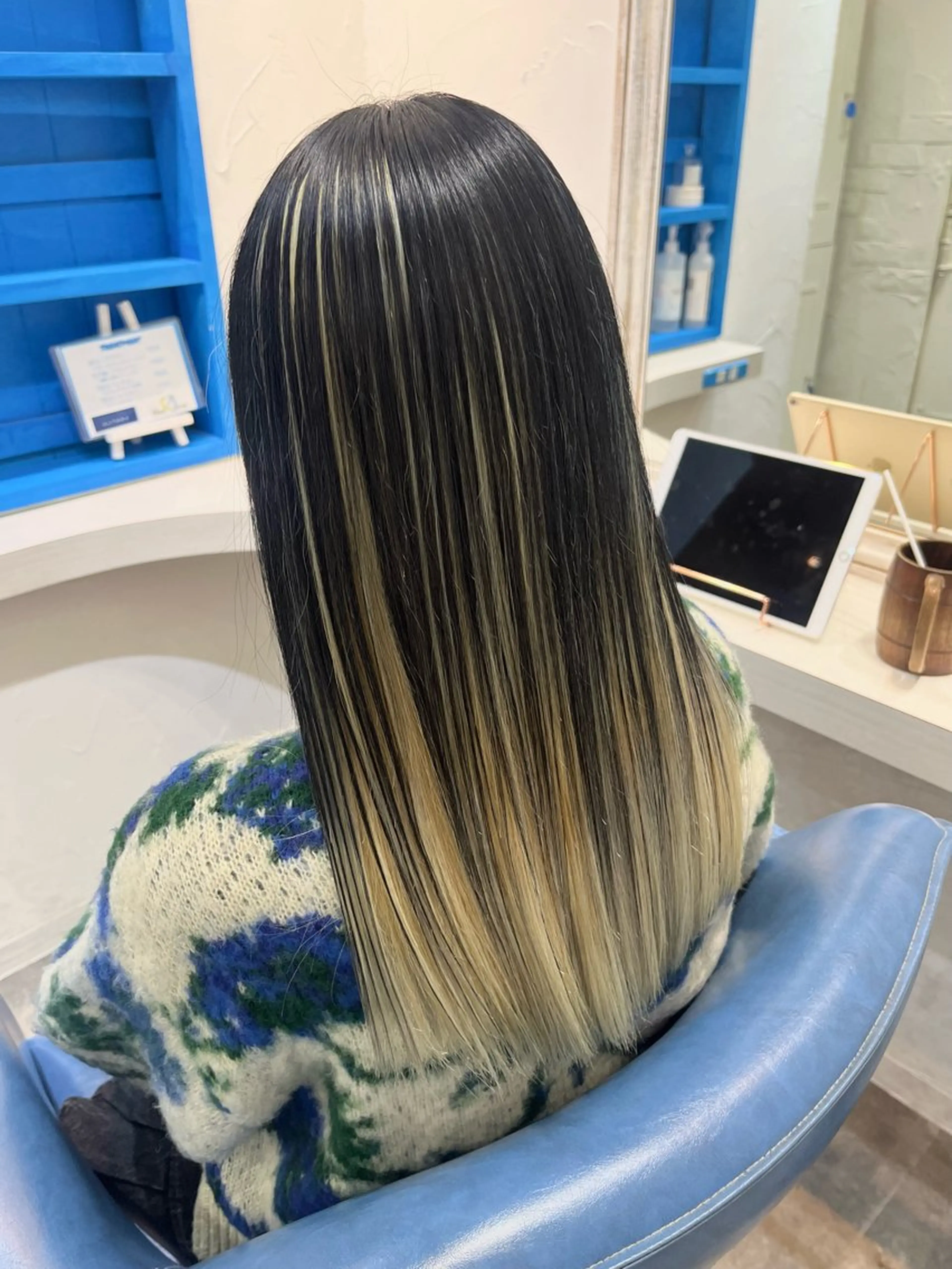 セミロング カラー ヘアカラー 🩵aiko / モデル募集中️🩵のヘアスタイル