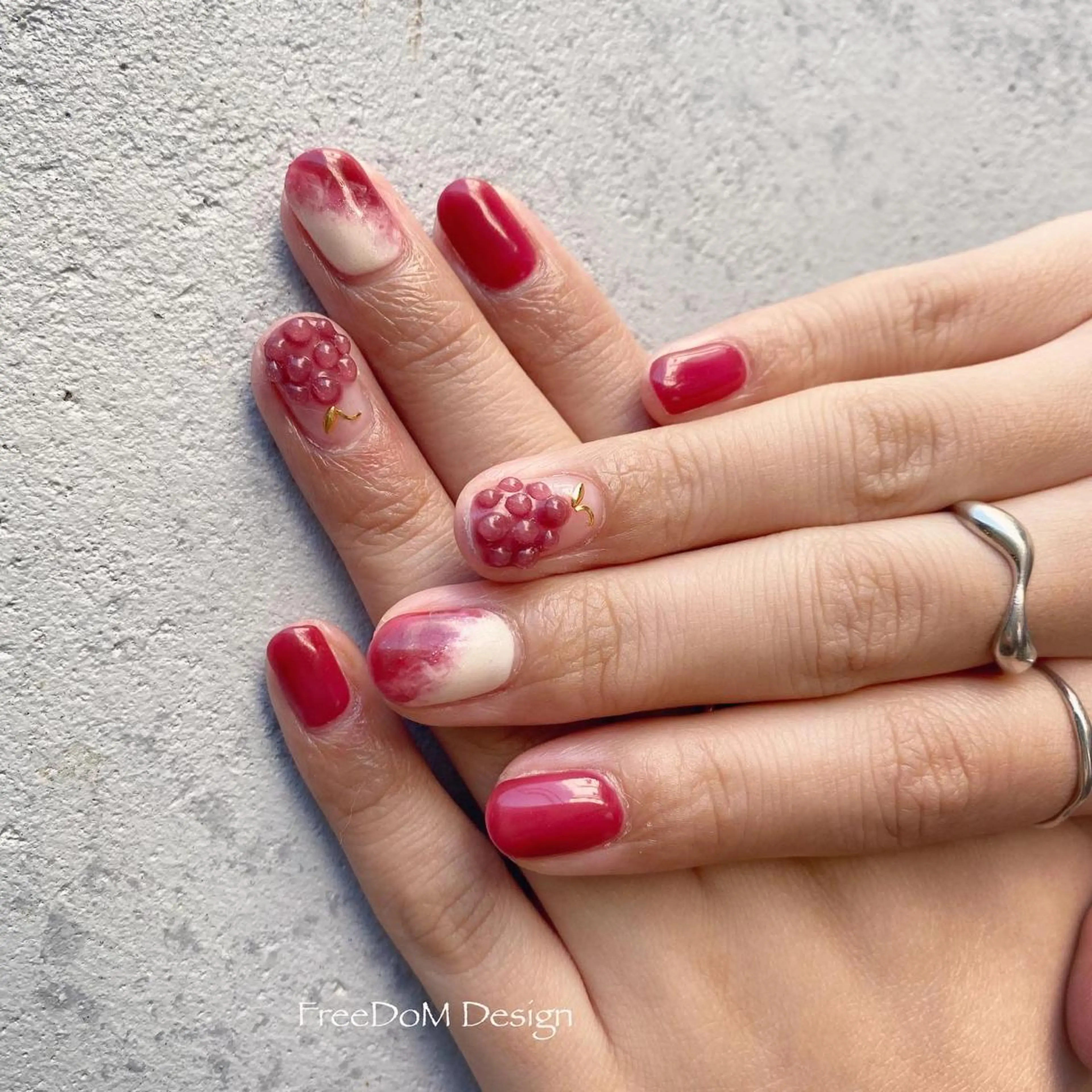 ネイル ハンドネイル W KUMIのネイルデザイン