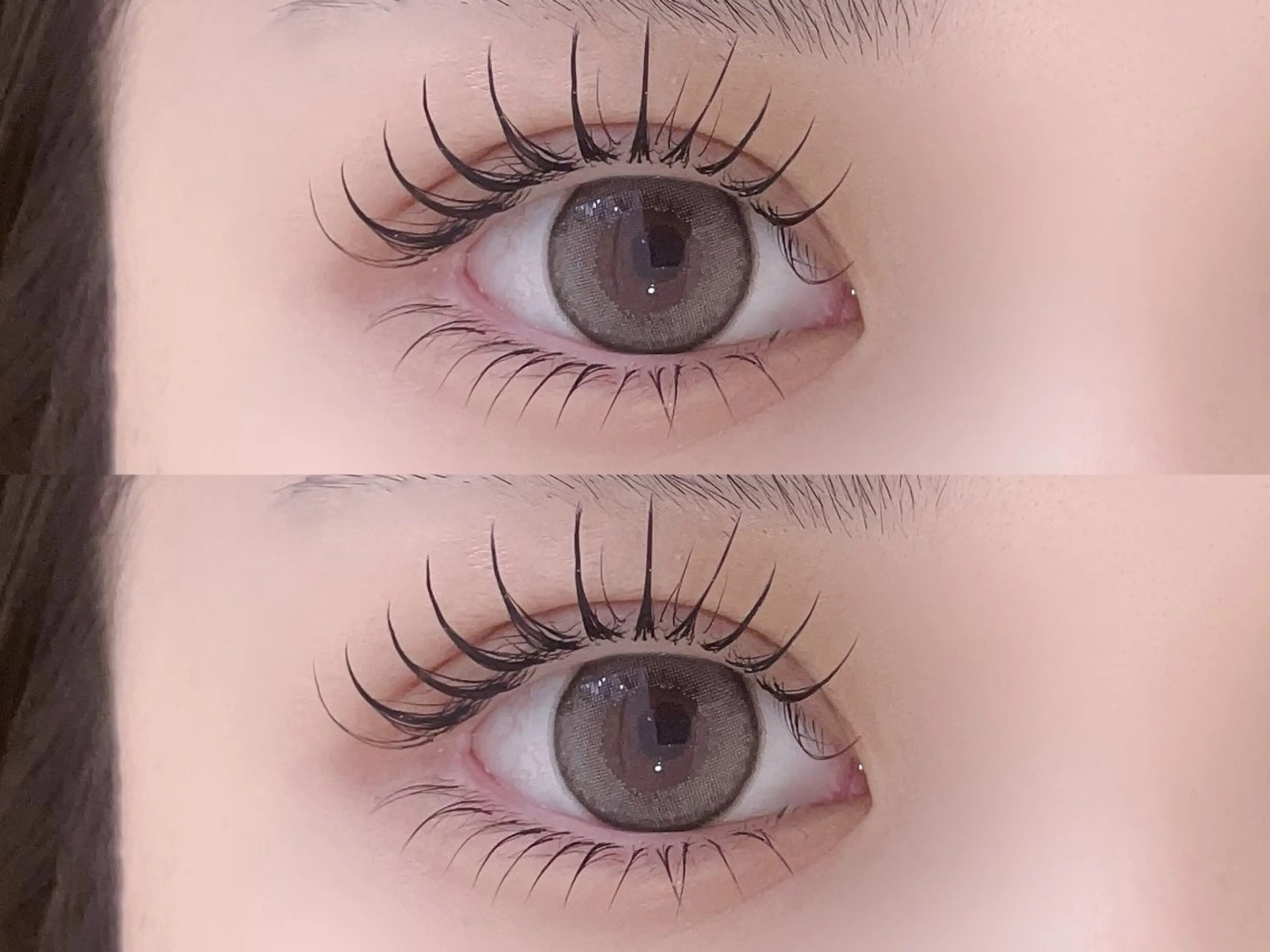 マツエク・マツパ フラットラッシュ 下まつげエクステ マツエク 🎀束感/LEDエク Hibiki🎀のマツエク・マツパデザイン