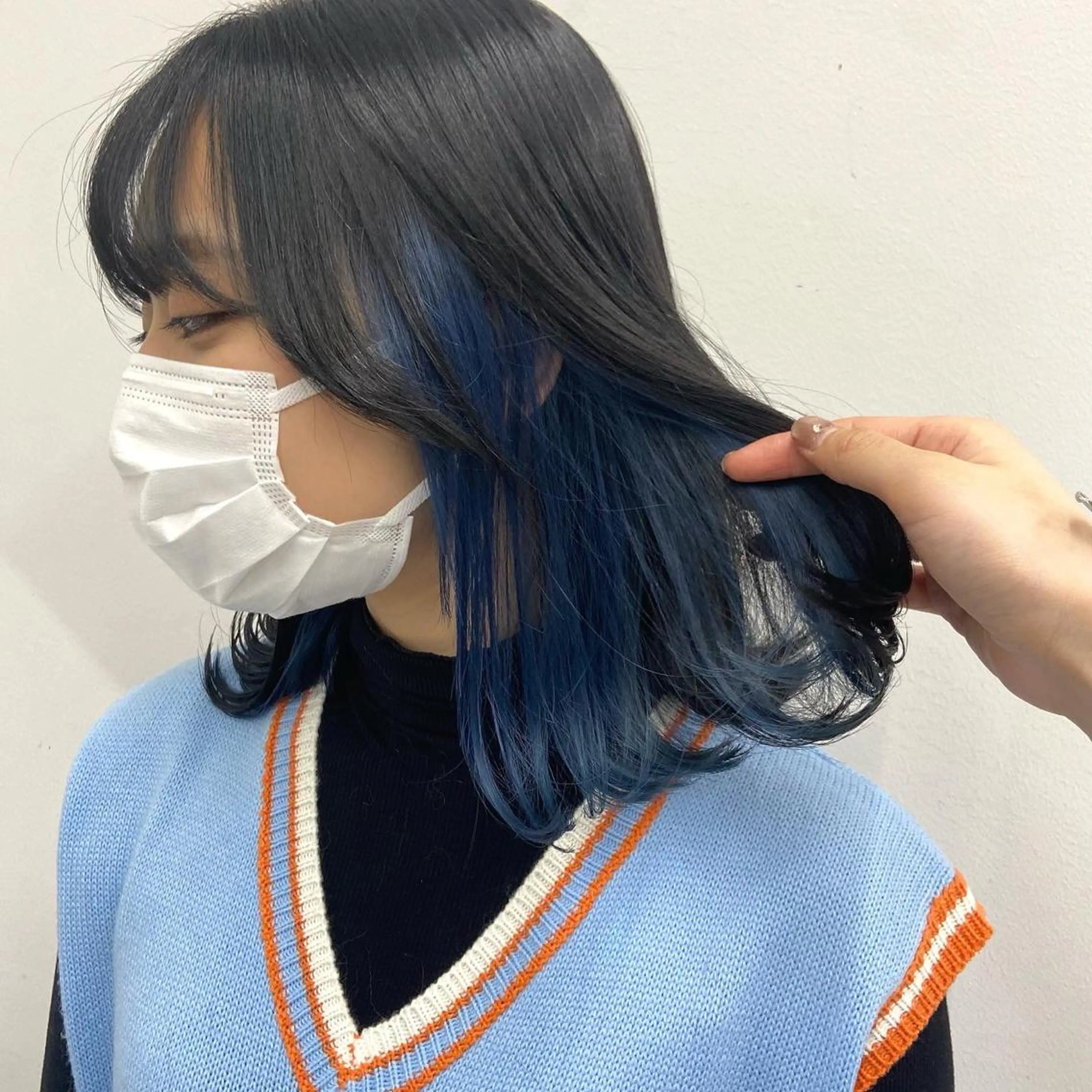 ミディアム 韓国レイヤー/ヘア カラー🎀ayamiのヘアスタイル