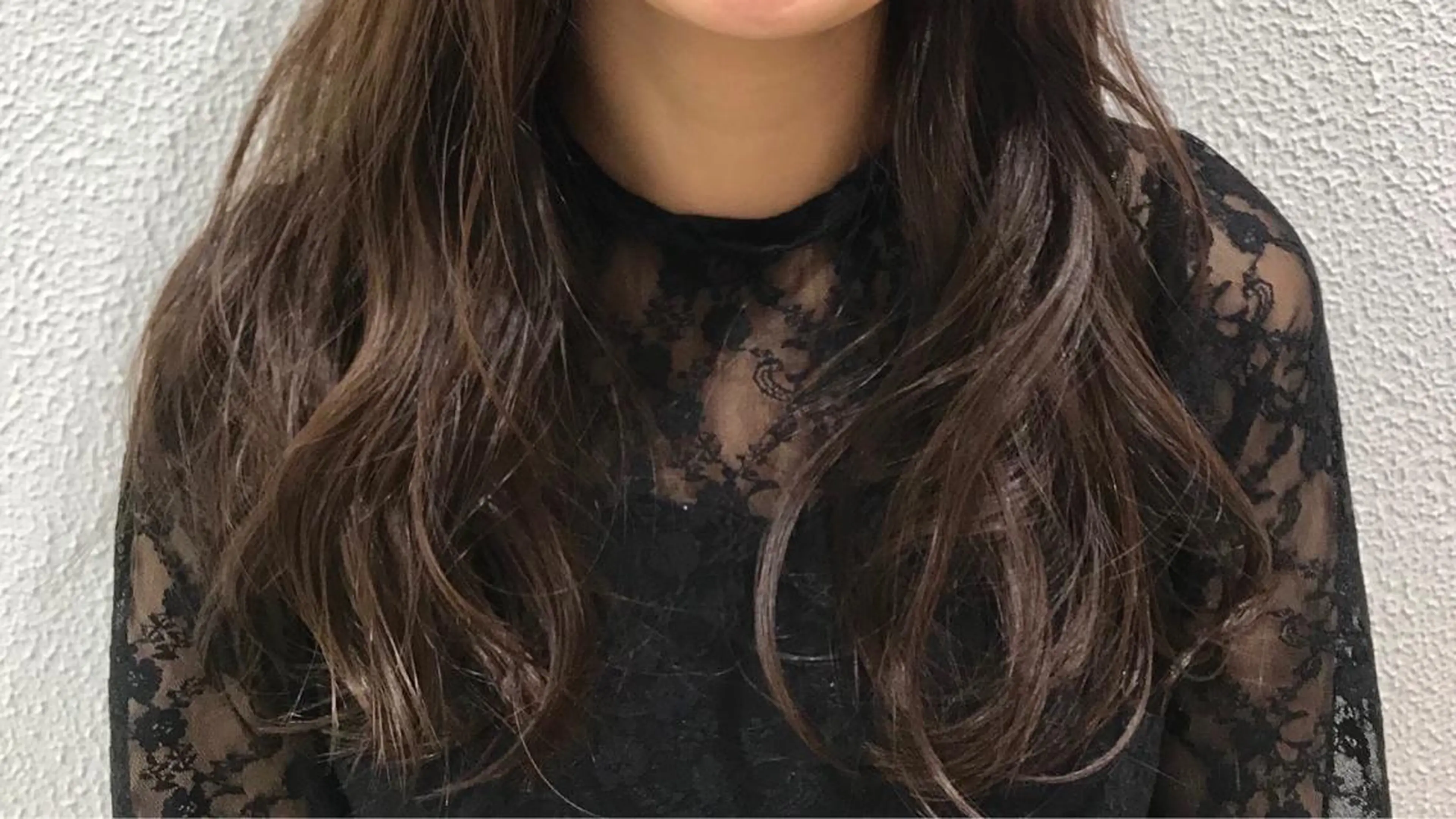 セミロング カラー 当日予約🆗✂︎ ウエモト　タクのヘアスタイル