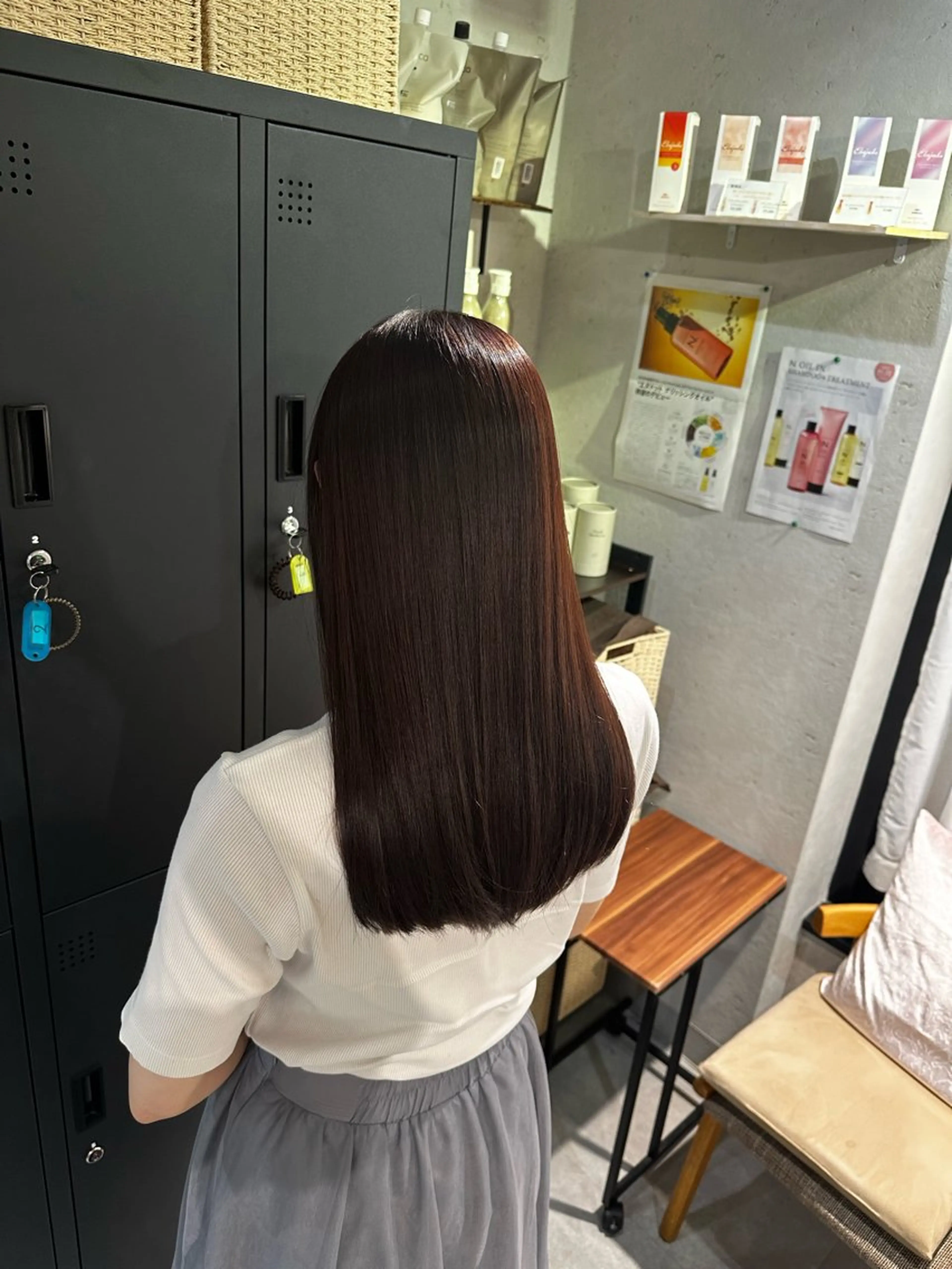 ロング カラー カット ヘアカラー 縮毛矯正 トリートメント 上野/エフェクトブリ ーチ✂︎touiのヘアスタイル