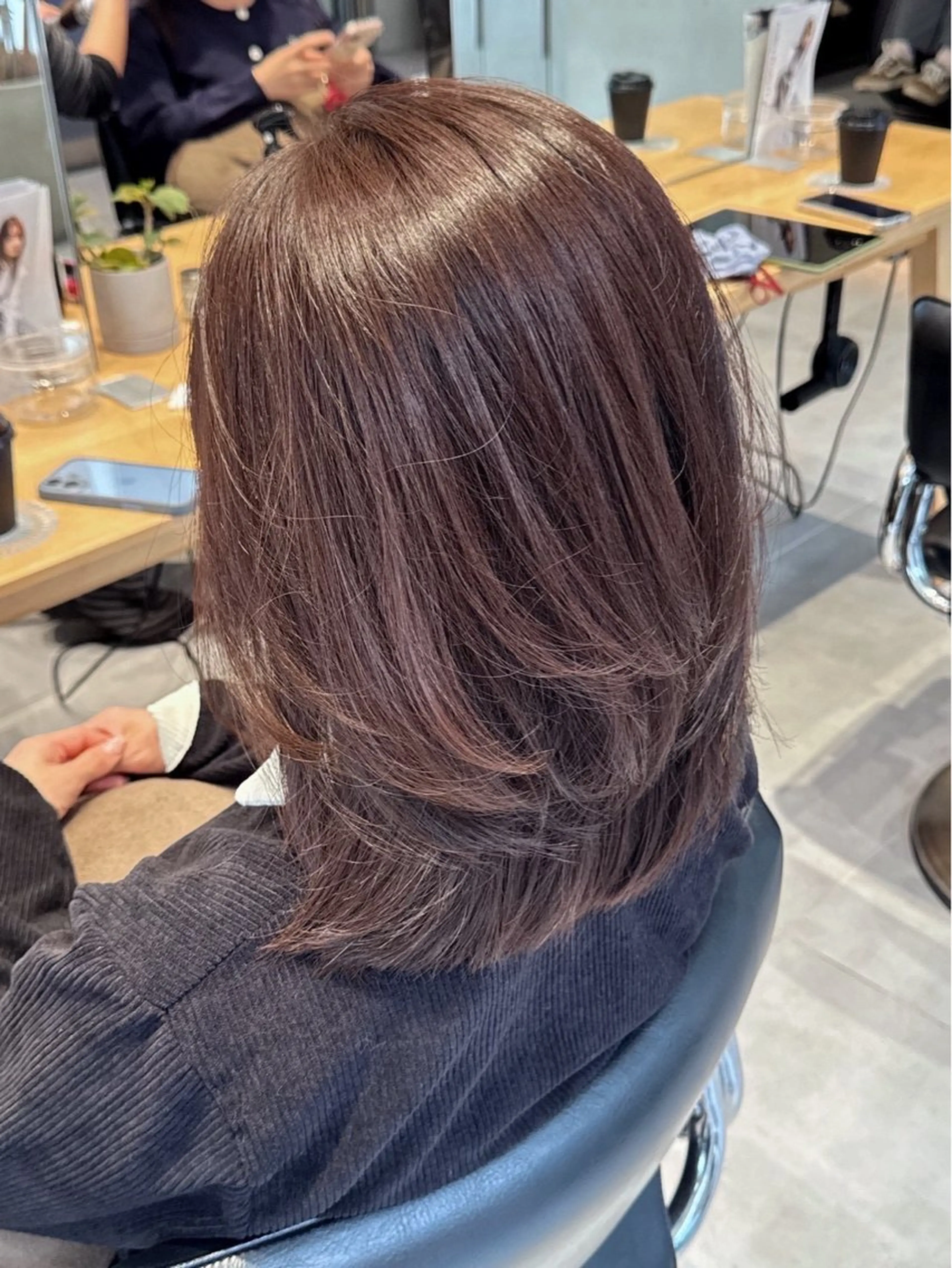 カラー みずき🔥 艶カラーのヘアスタイル