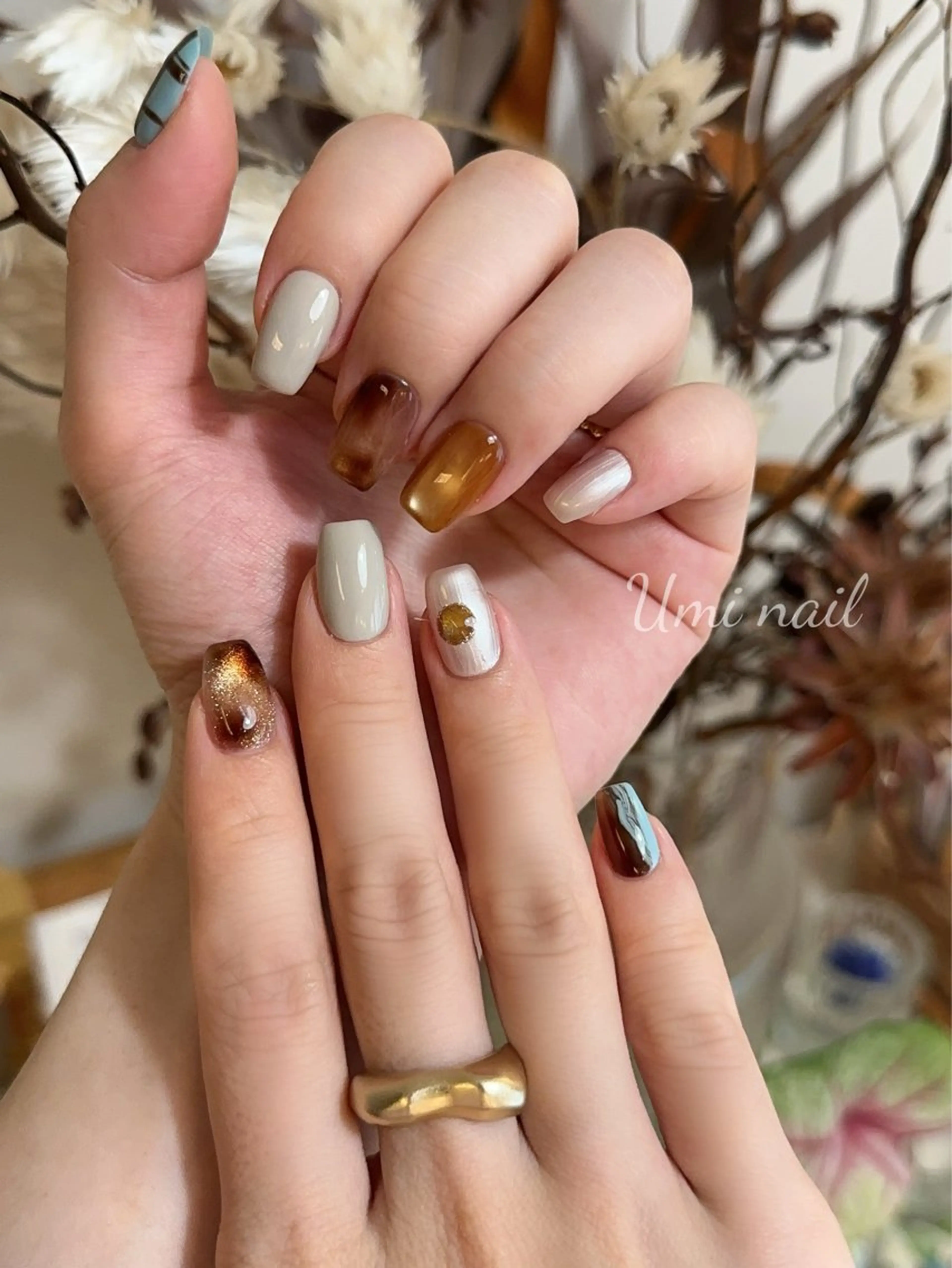 ネイル 日暮里 Umi Nailのネイルデザイン