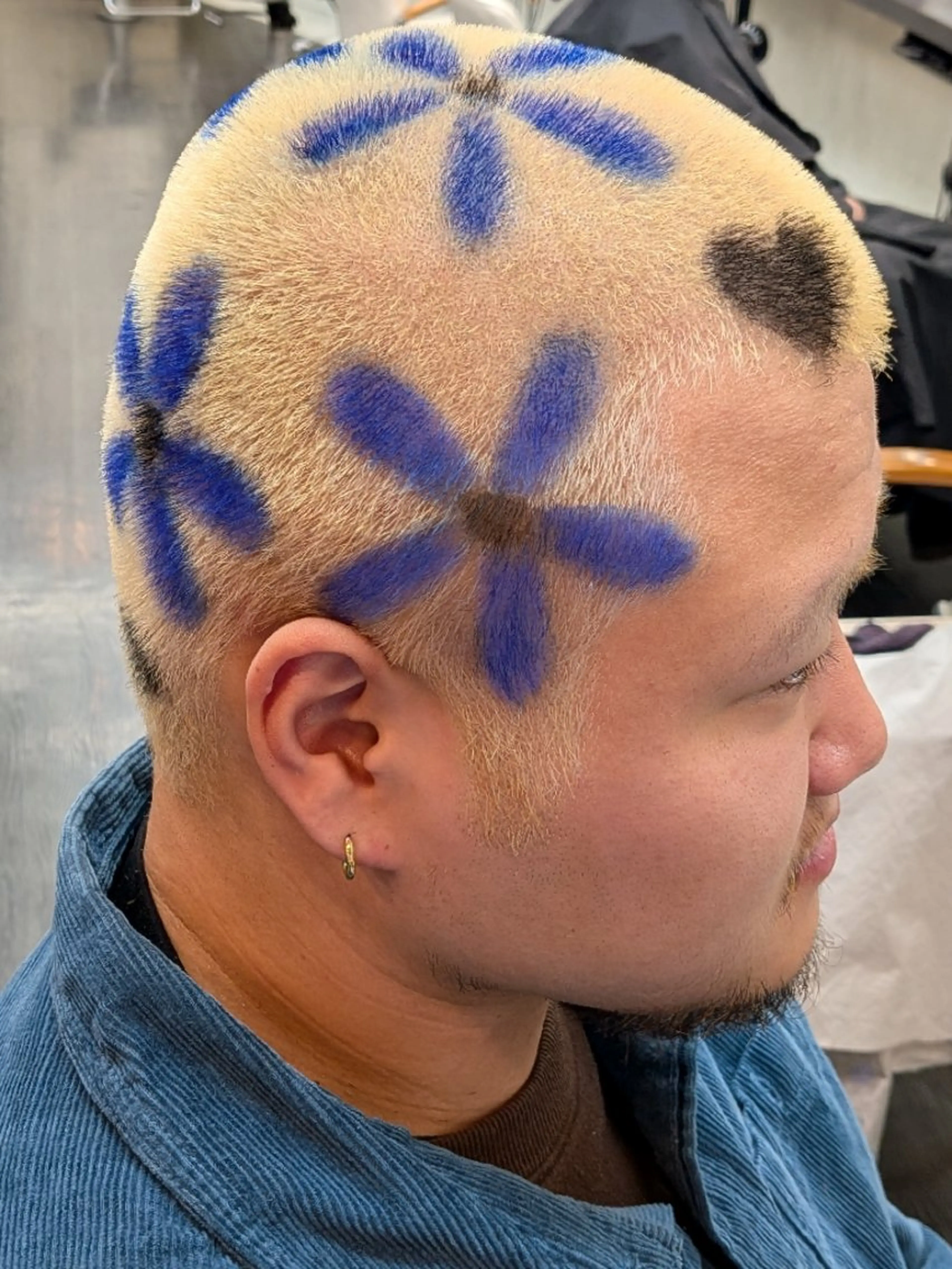 メンズ カラー デザインカラー Yua🔅/ Clesc'のヘアスタイル