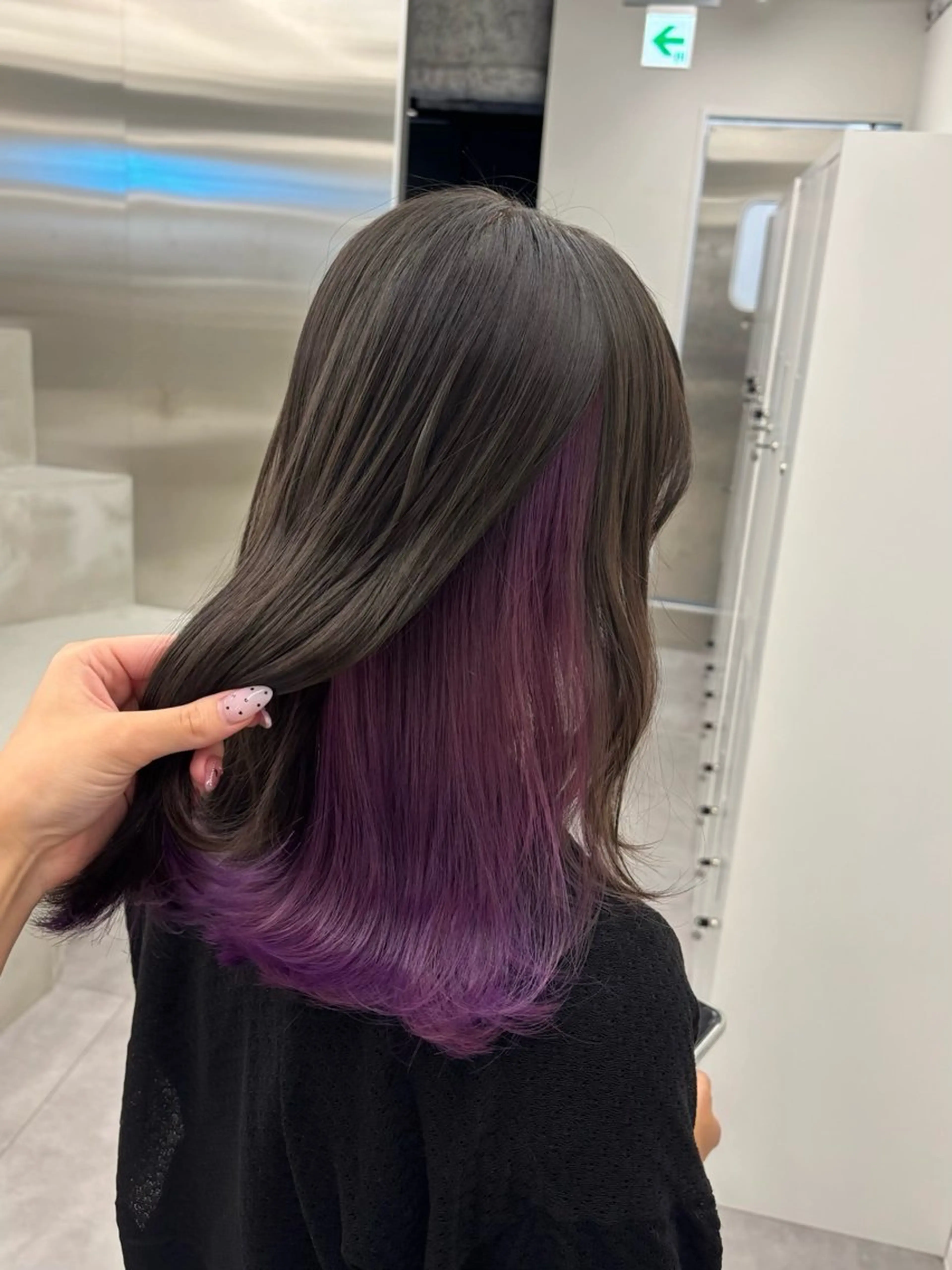 ミディアム カラー カット ヘアカラー 🧸🎀ブリーチ ‪栄🎀🧸かのんのヘアスタイル