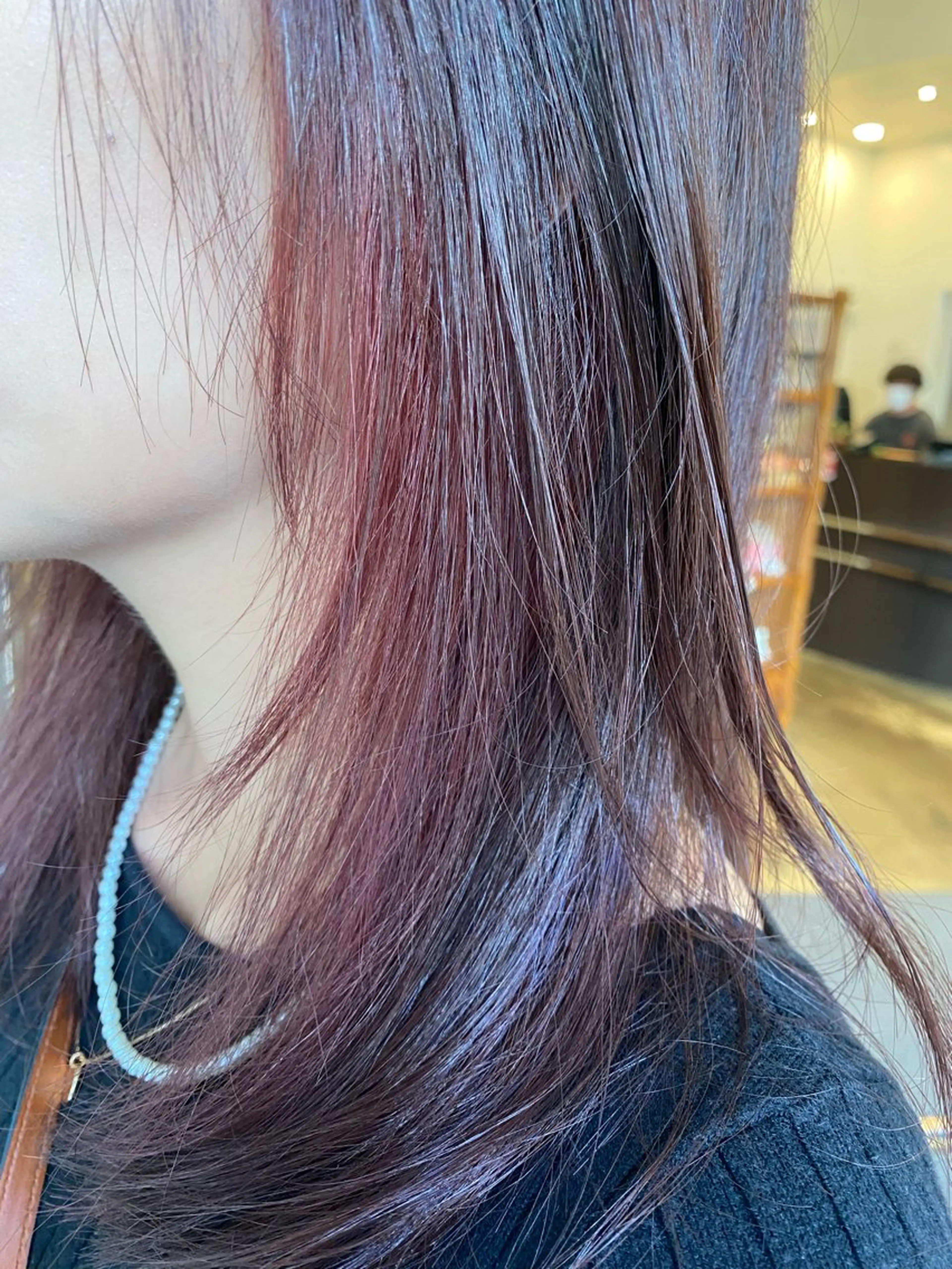 セミロング カラー AVEDAカラー/ oharaのヘアスタイル