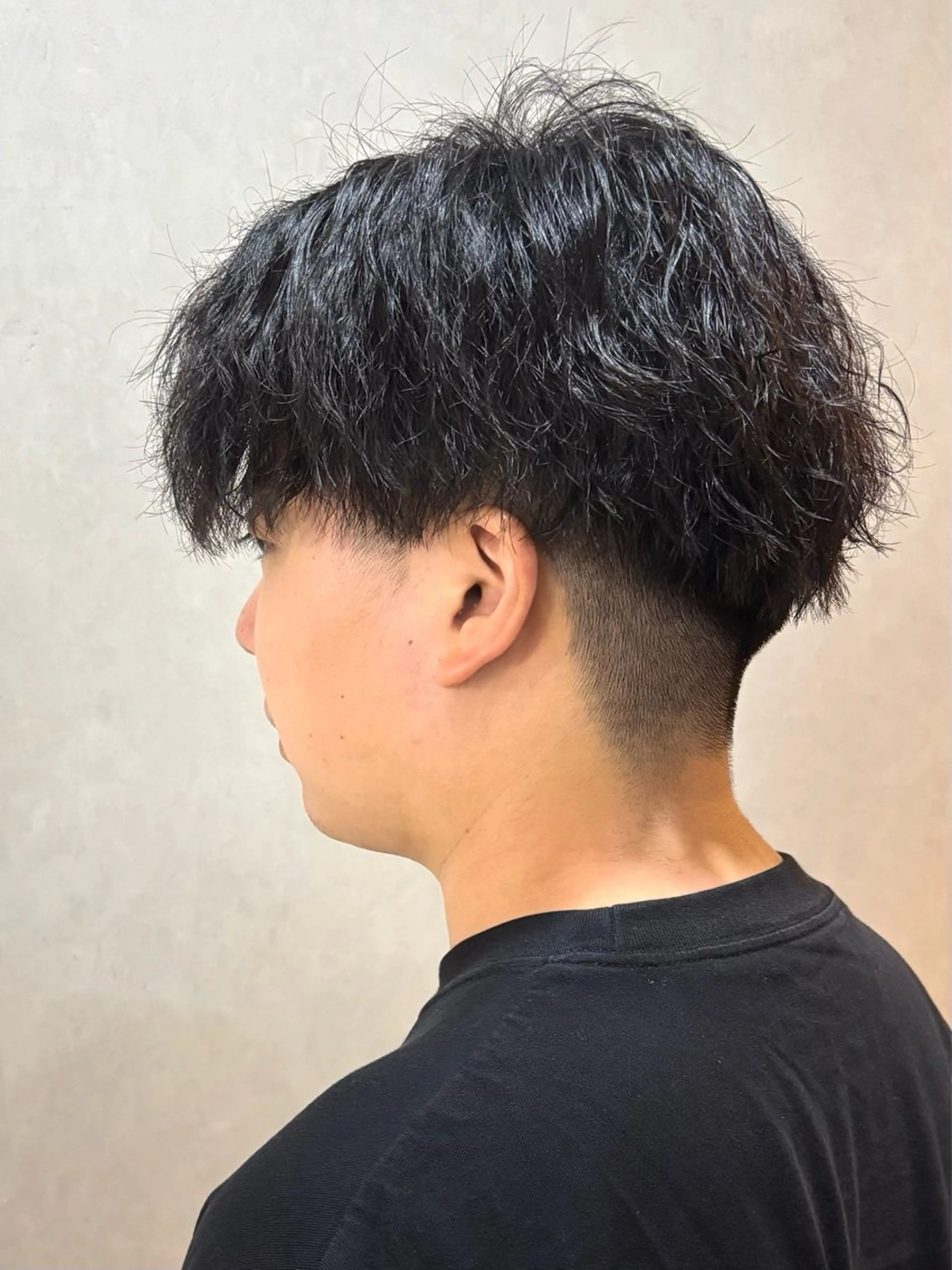 ショート カット パーマ mellow men 's MIZUKIのヘアスタイル