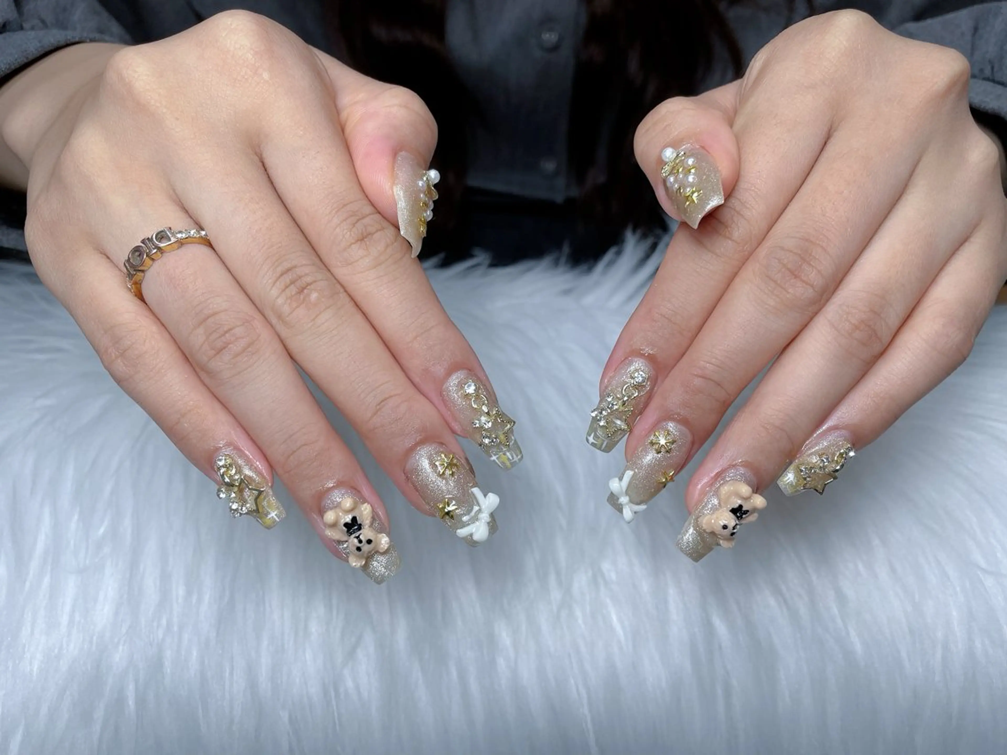 ネイル ハンドネイル Kanao_ CloudyChanのネイルデザイン