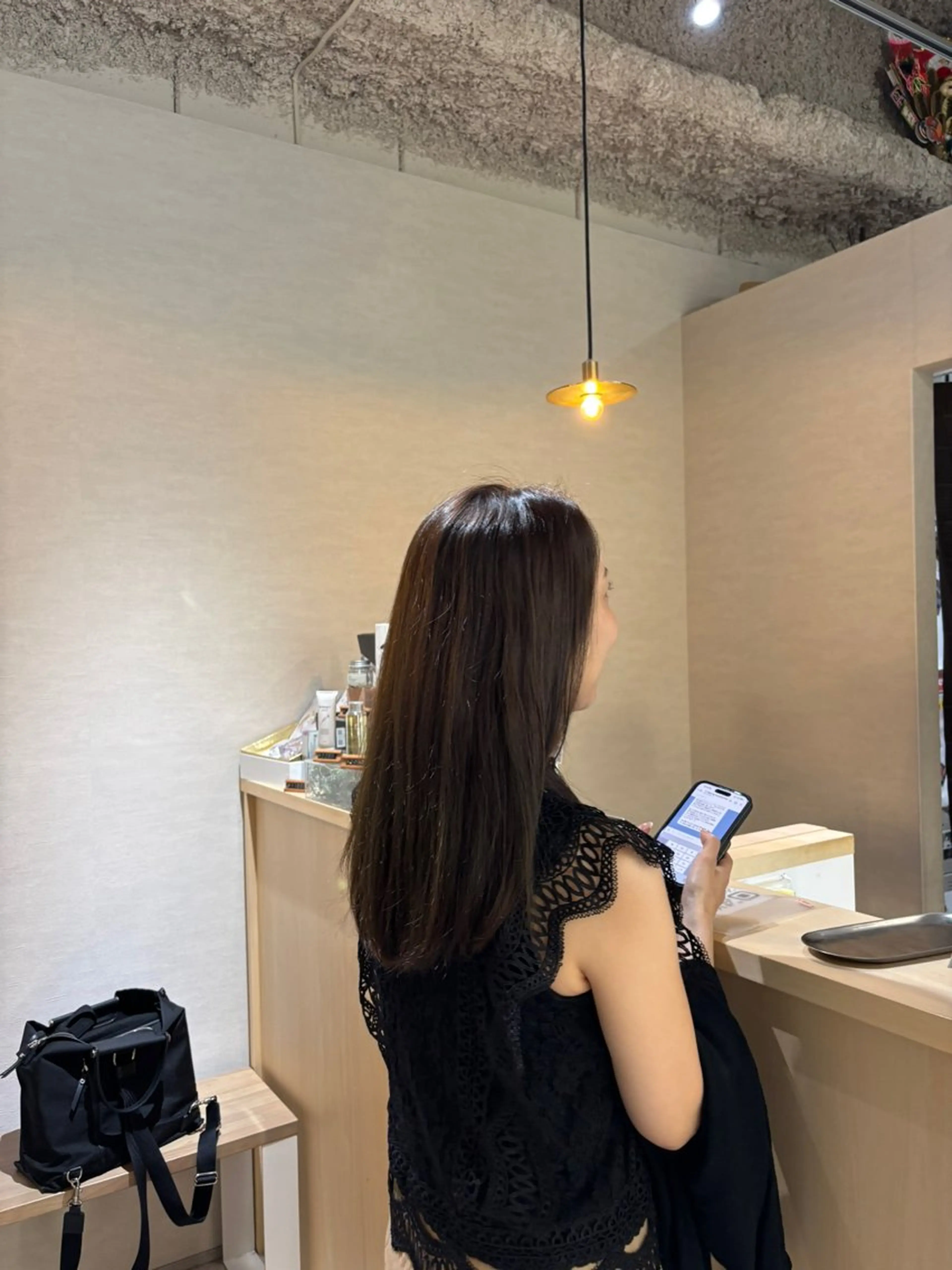 セミロング ヘアカラー トリートメント Flulu by avance cross所属・段野吾颯 ／ベージュカラーのヘアスタイル