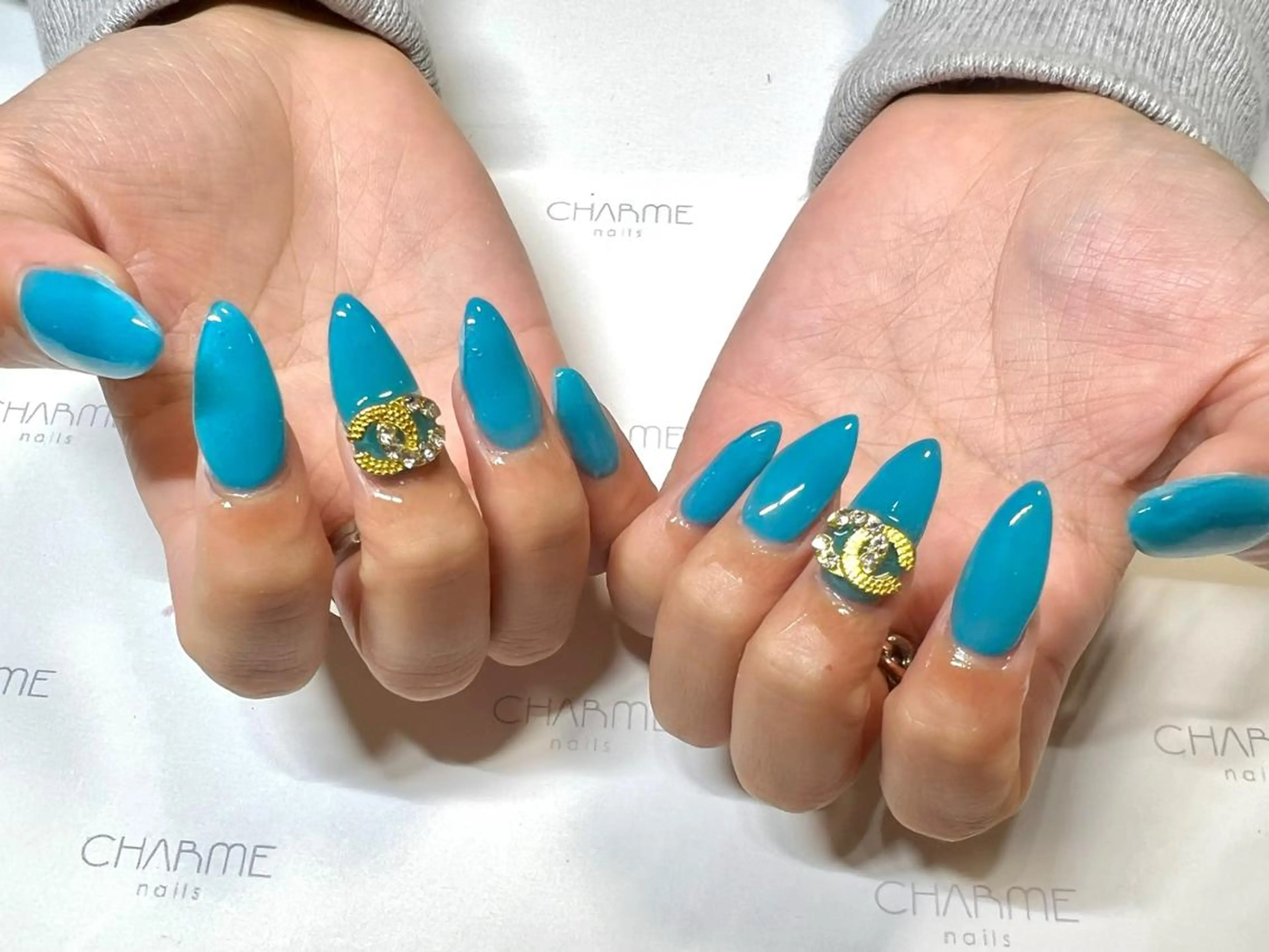 ネイル ハンドネイル CHARME 🤎〔RINA〕のネイルデザイン