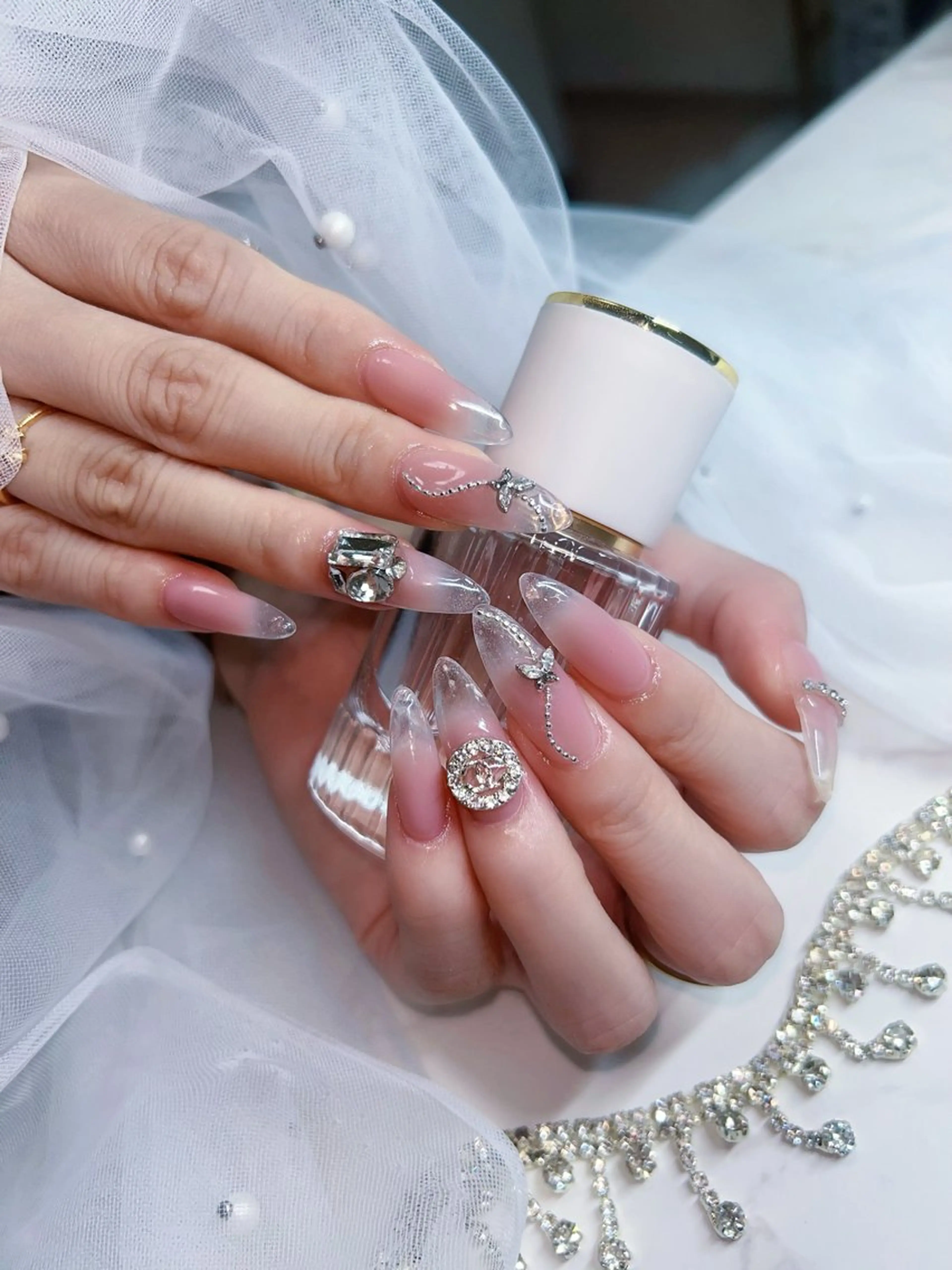 ネイル クリアネイル ハンドネイル Nail salon suuのネイルデザイン