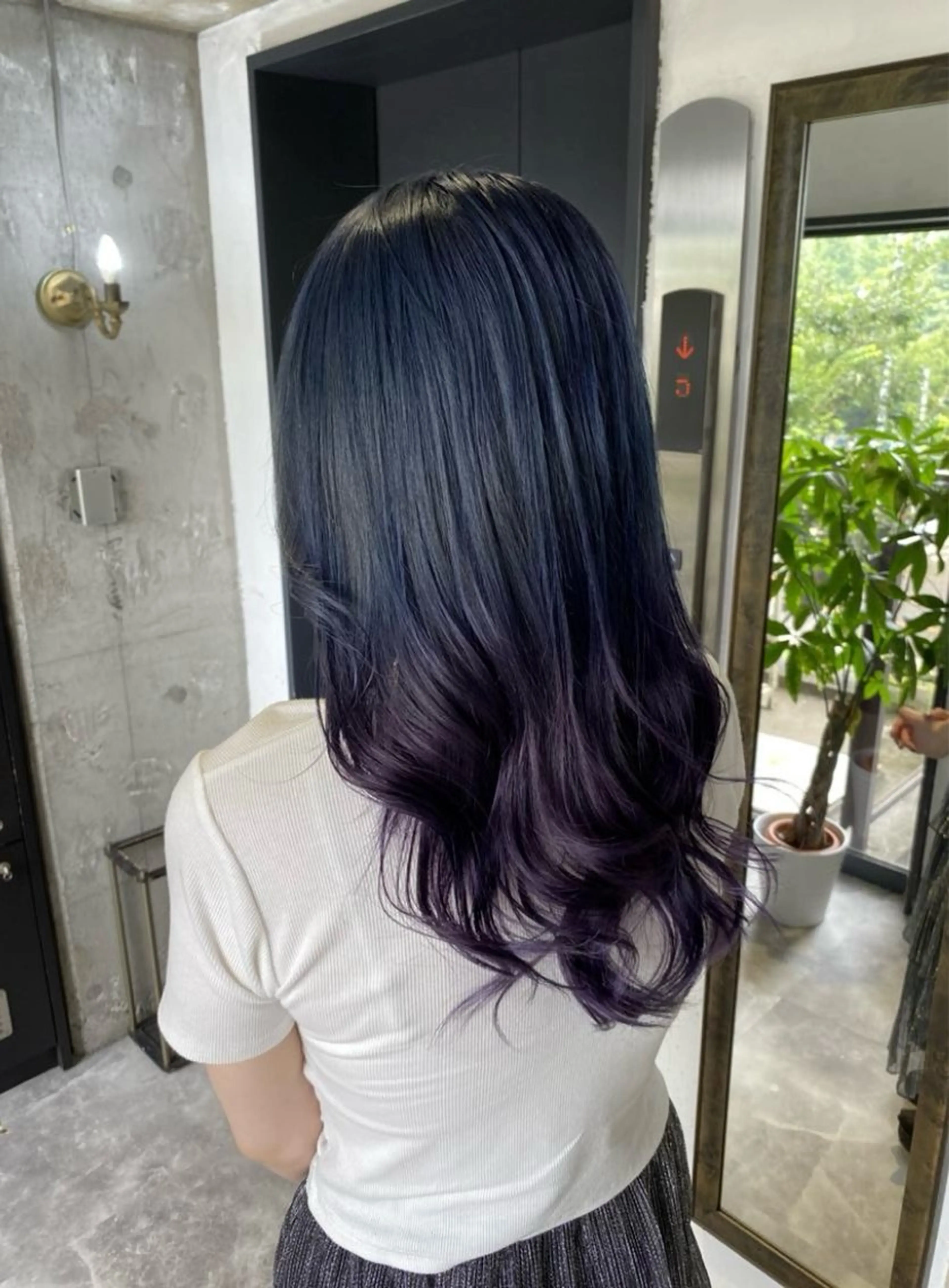 ロング カラー 髪質改善/ハイトーン MOLAのヘアスタイル