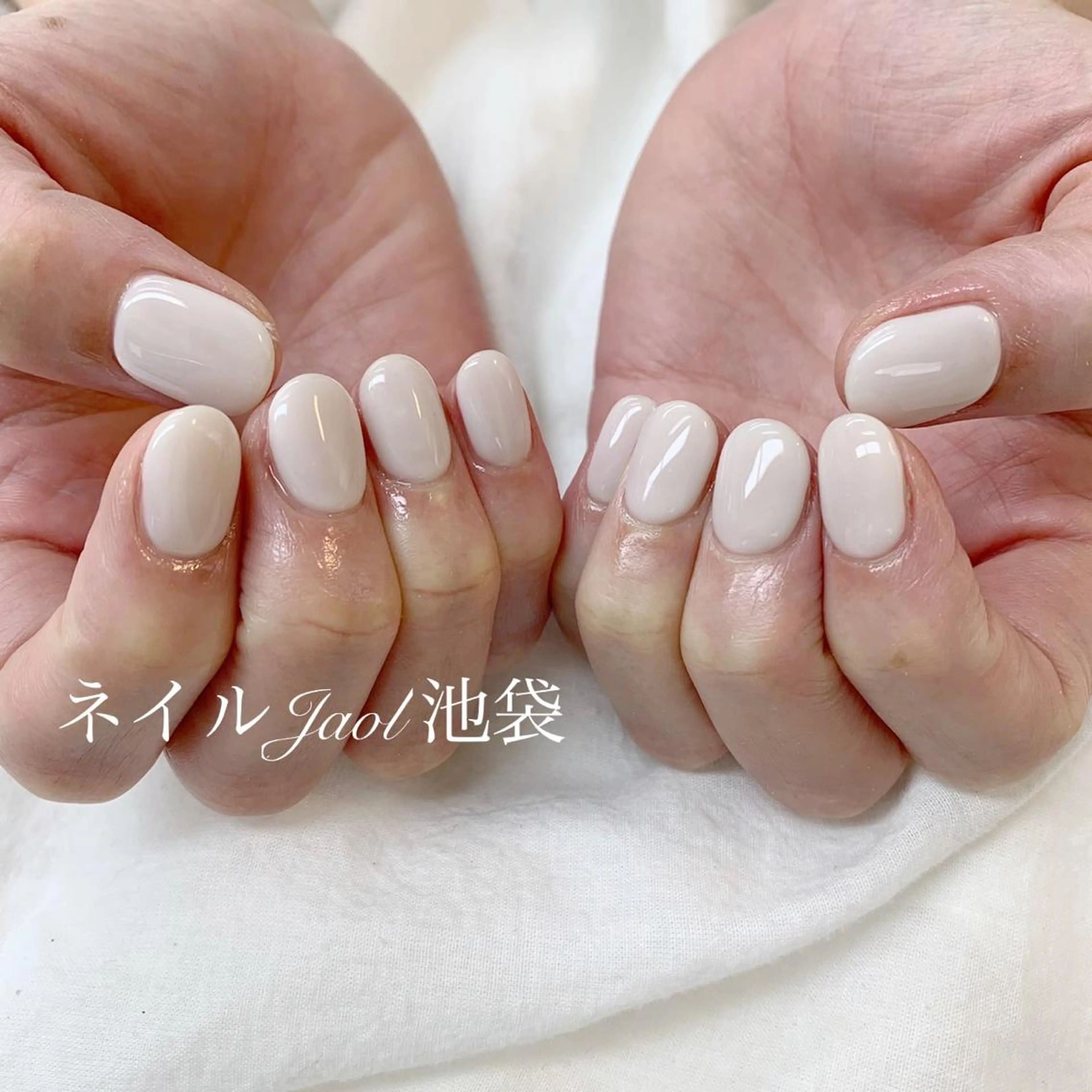 ショート ハンドネイル ネイルJaol 池袋のネイルデザイン