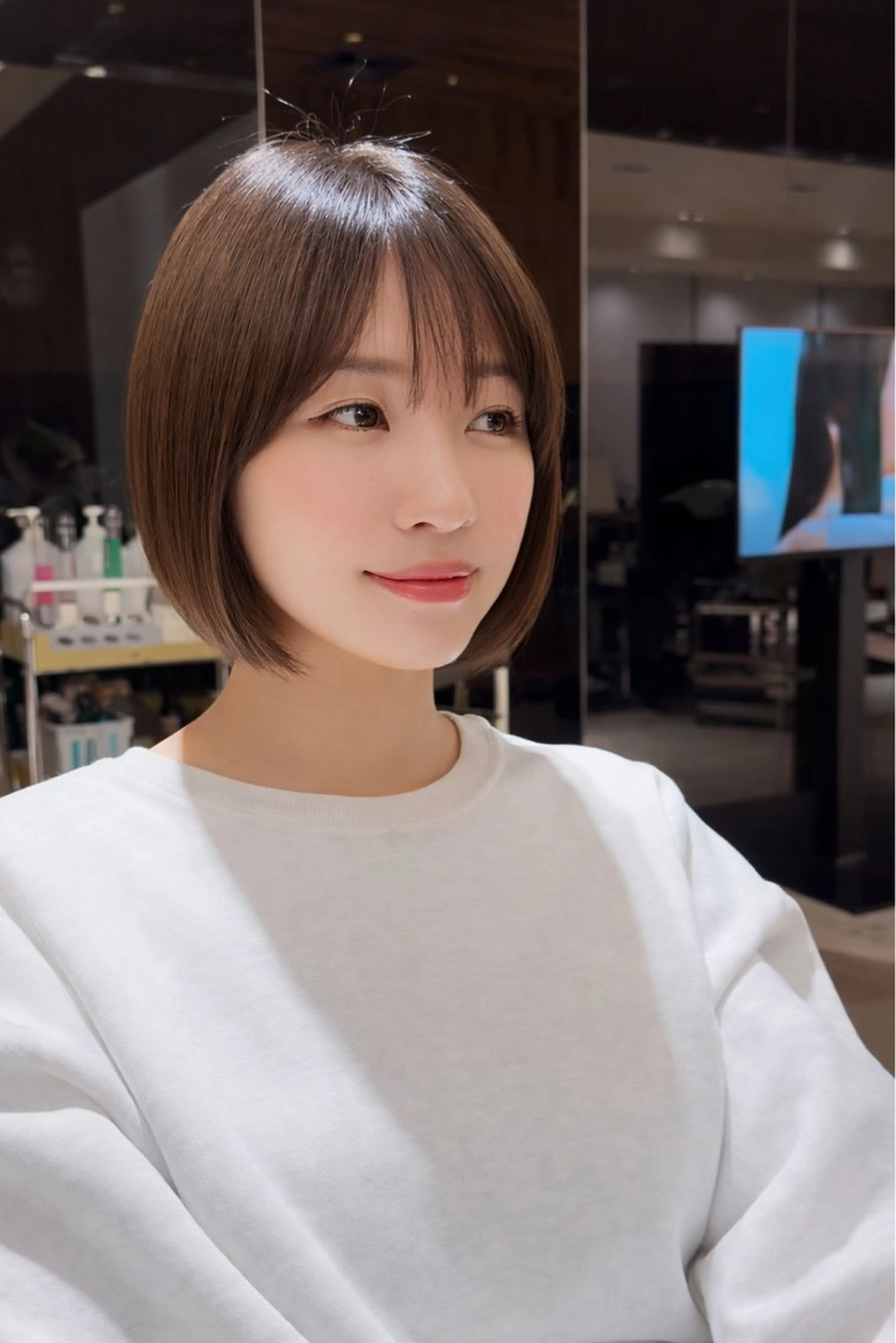 ショート✂️オリジナルトリートメント➕ヘッドスパ付き🫧の写真