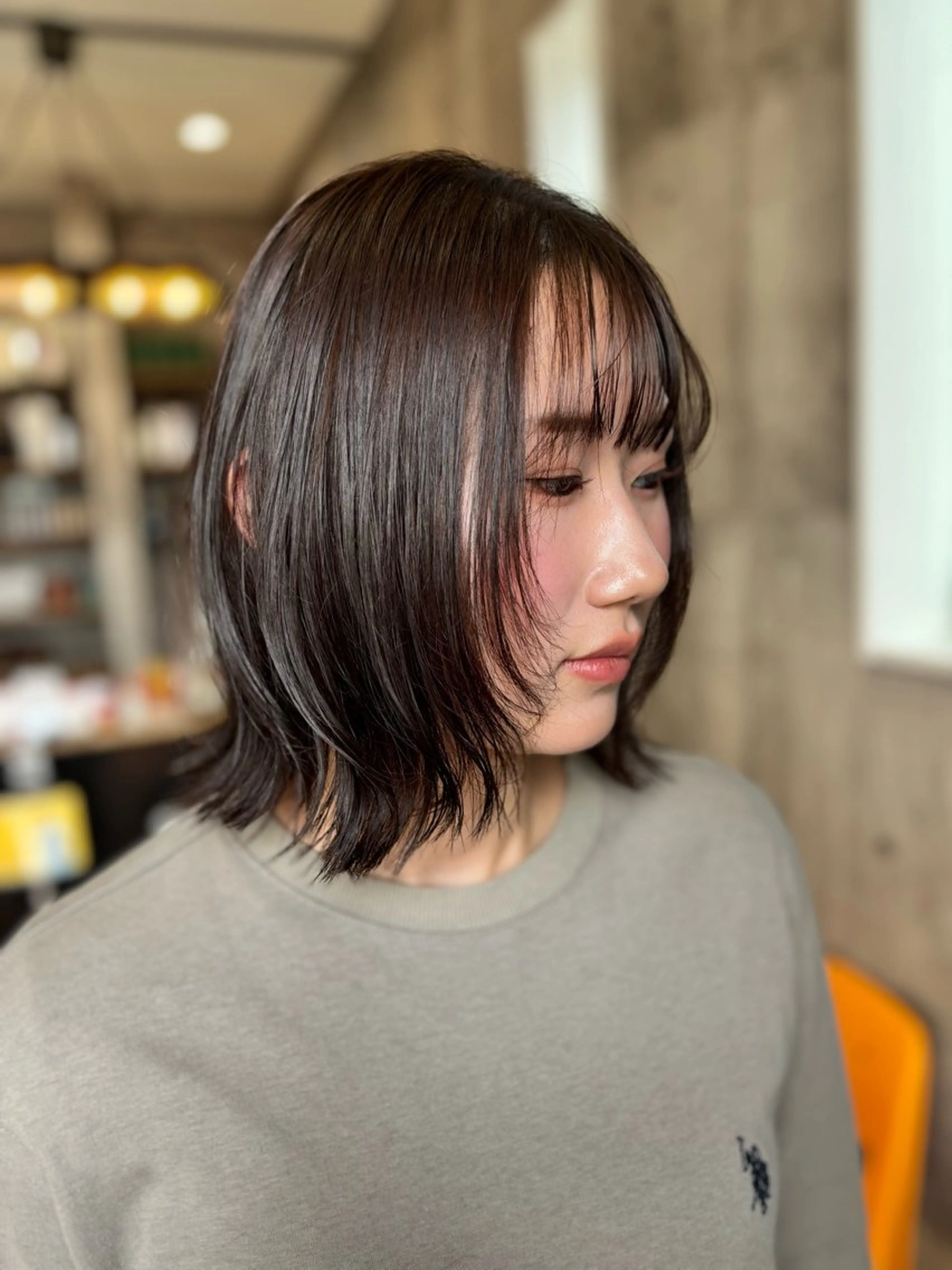 ショート ボブ 顔まわりレイヤー レイヤーカット yoshihara yuukiのヘアスタイル