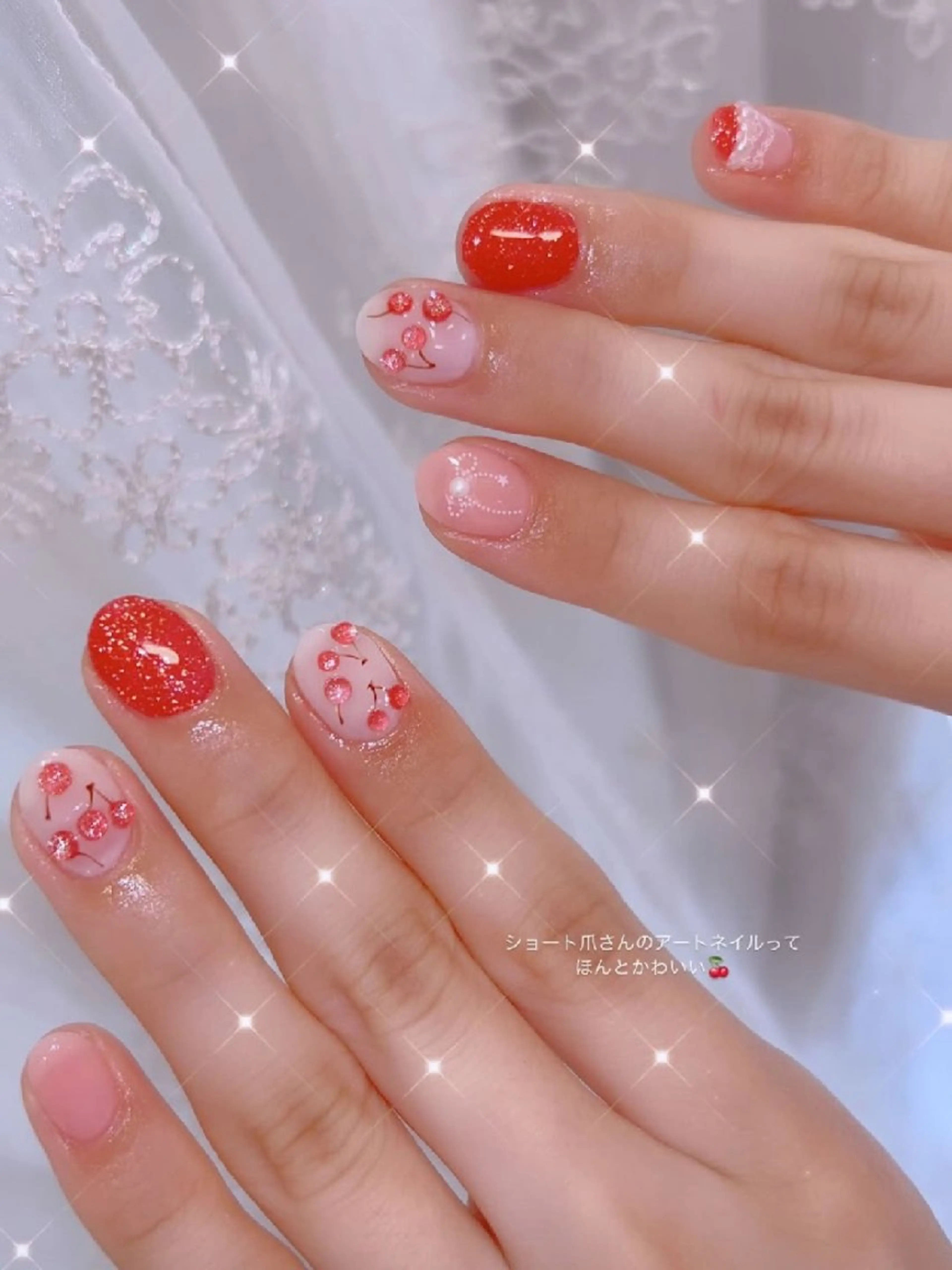ネイル 長さ出し ジェルネイル 韓国ネイル マグネットネイル ニュアンスネイル I LOVE ME NAIL.。.:*♡のネイルデザイン