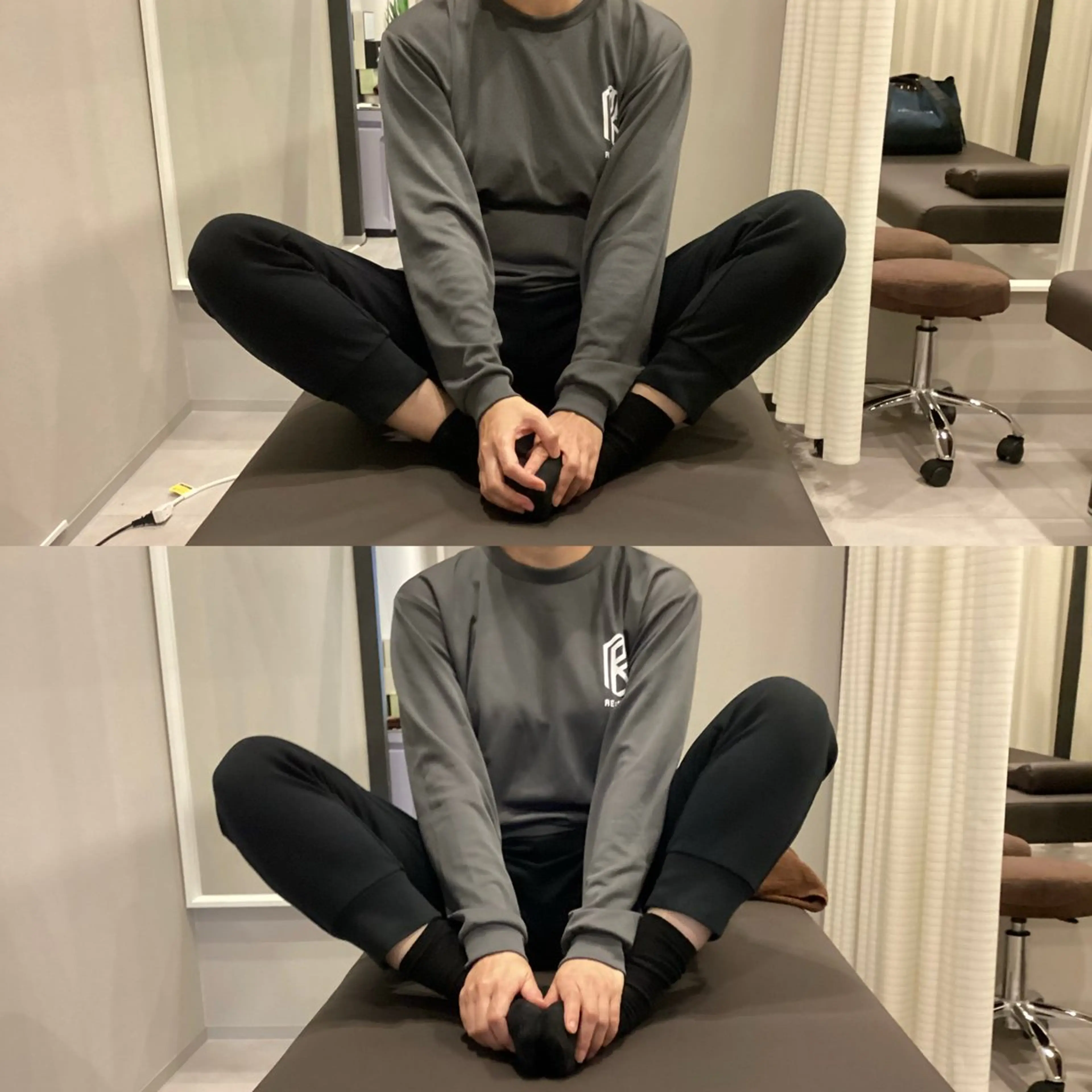 ボディケア（もみほぐし+ストレッチ）90分¥7,700の写真