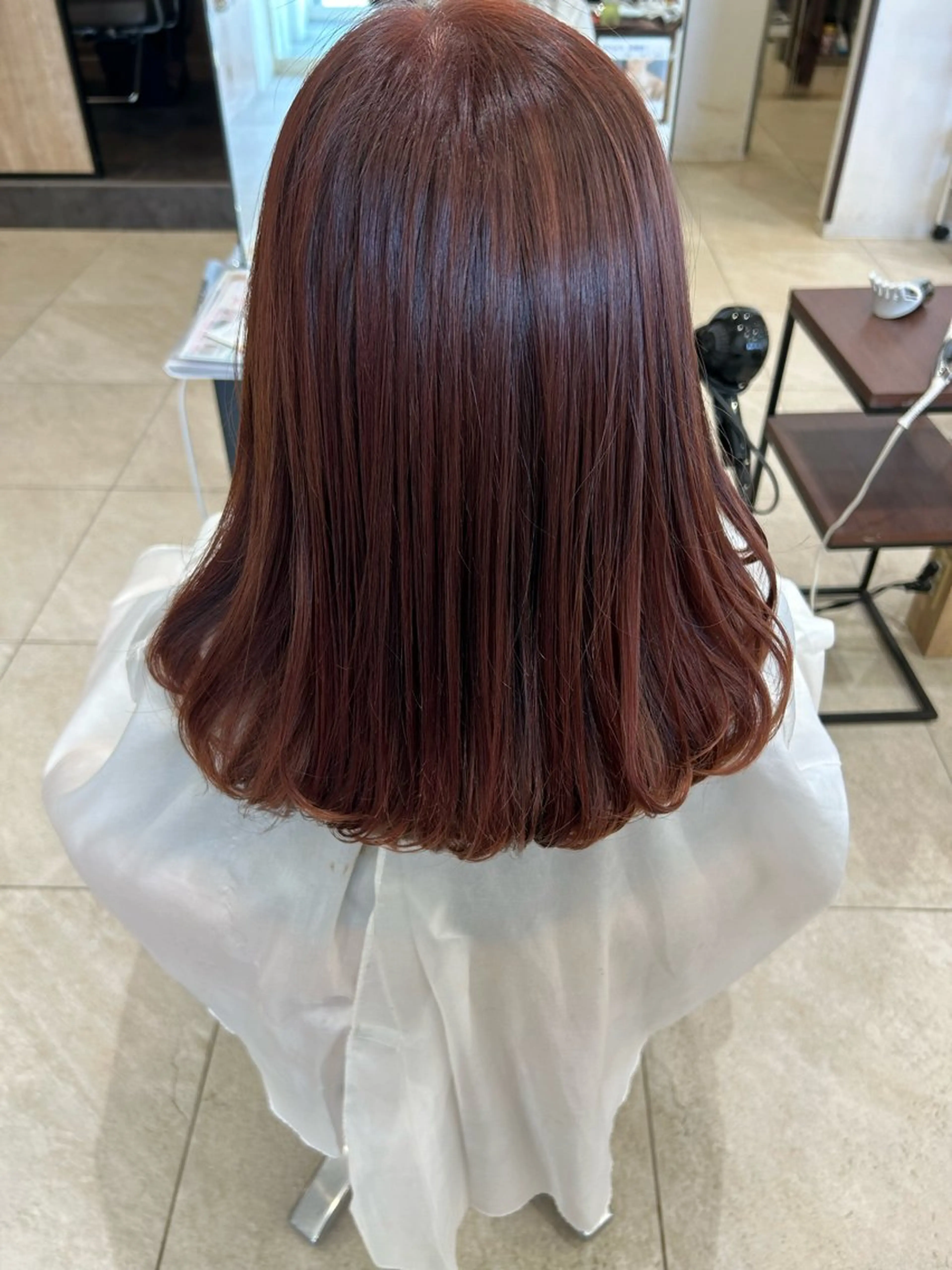 ロング 横田 まおのヘアスタイル