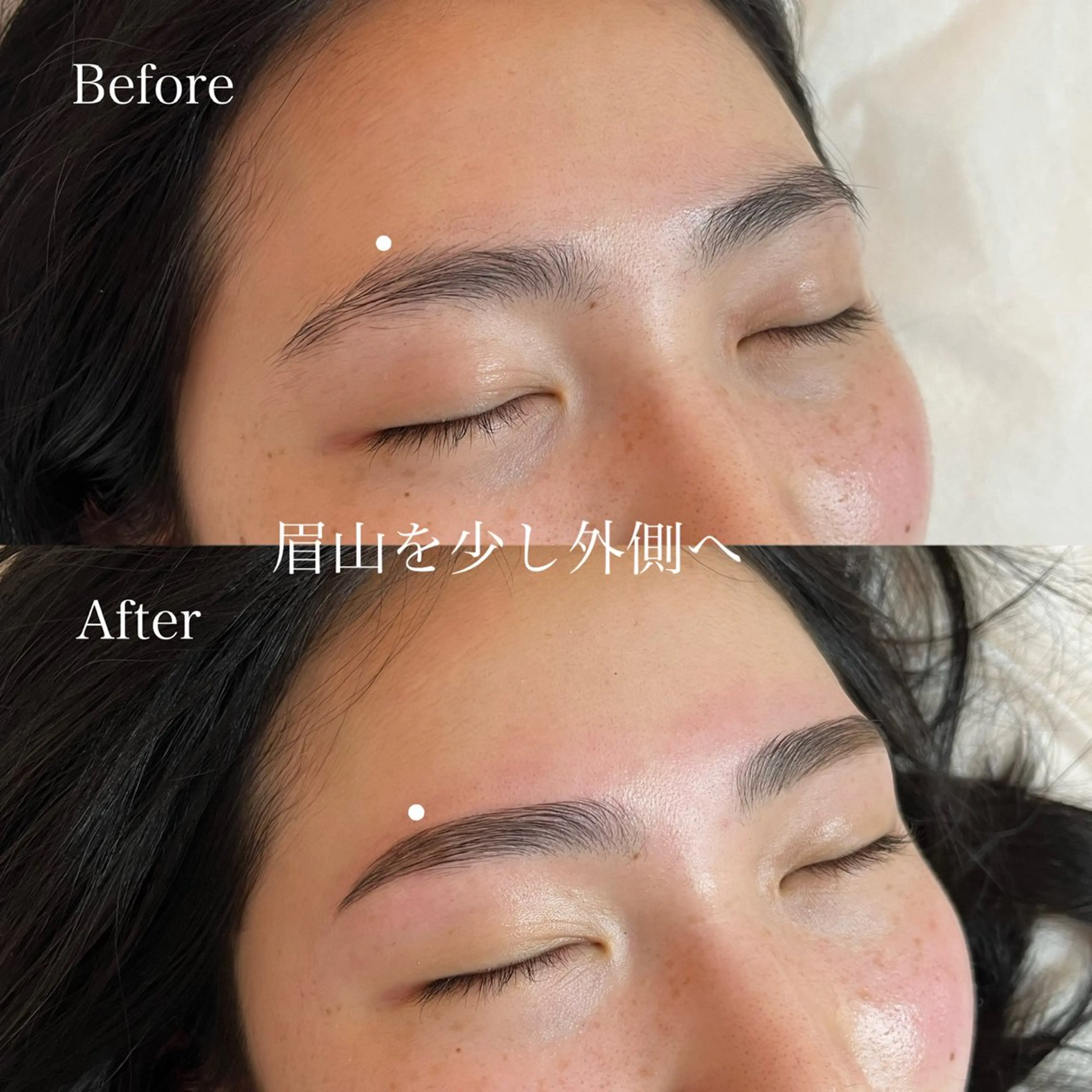 ハリウッドブロウリフト+wax🌈の写真