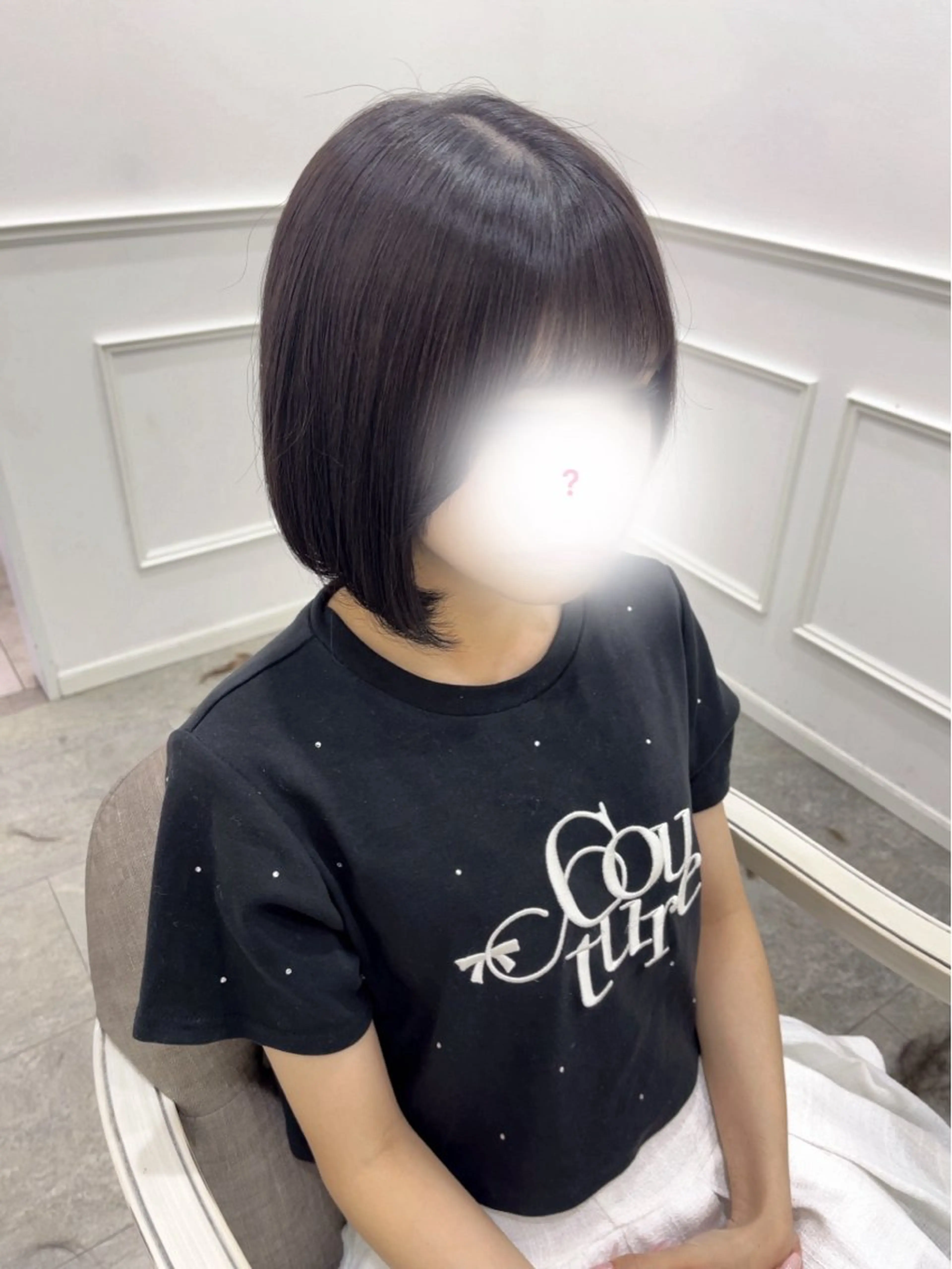 ミディアム カラー 新井 凪のヘアスタイル