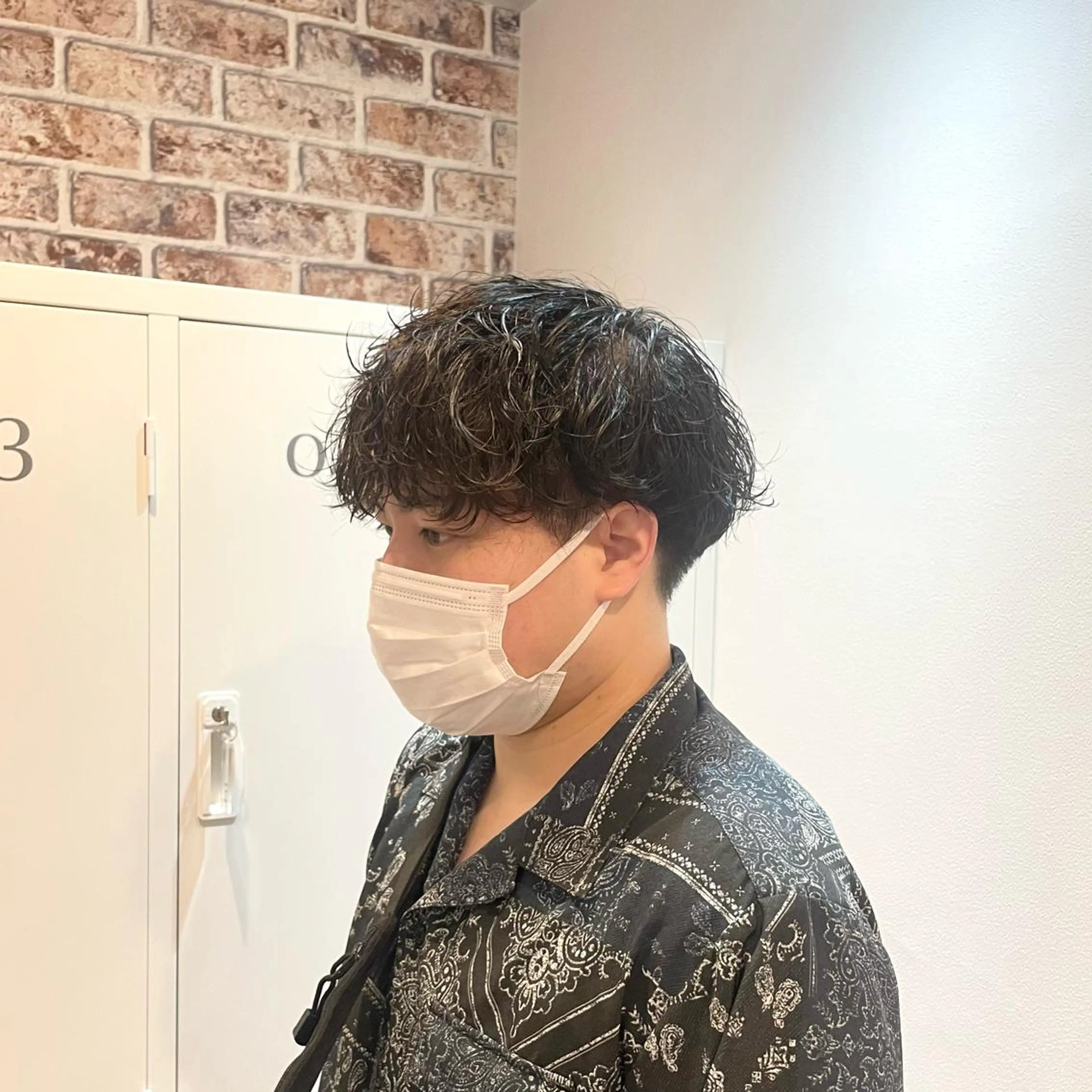 ショート カット パーマ トリートメント Aguhairponte所属・メンズ 特化・川田のヘアスタイル