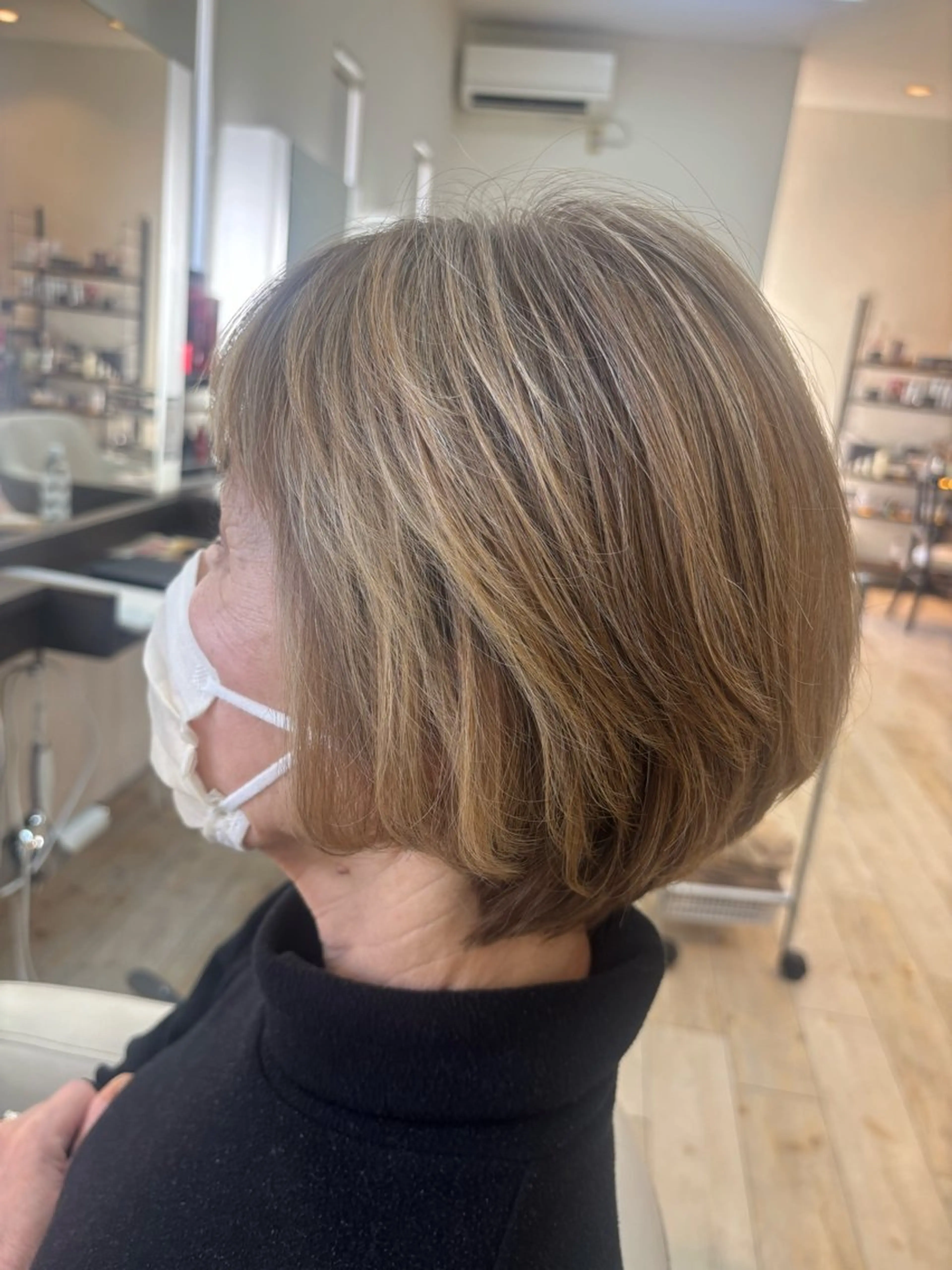 ショート カラー カット ヘアカラー ルプラボウ 石黒よう子のヘアスタイル