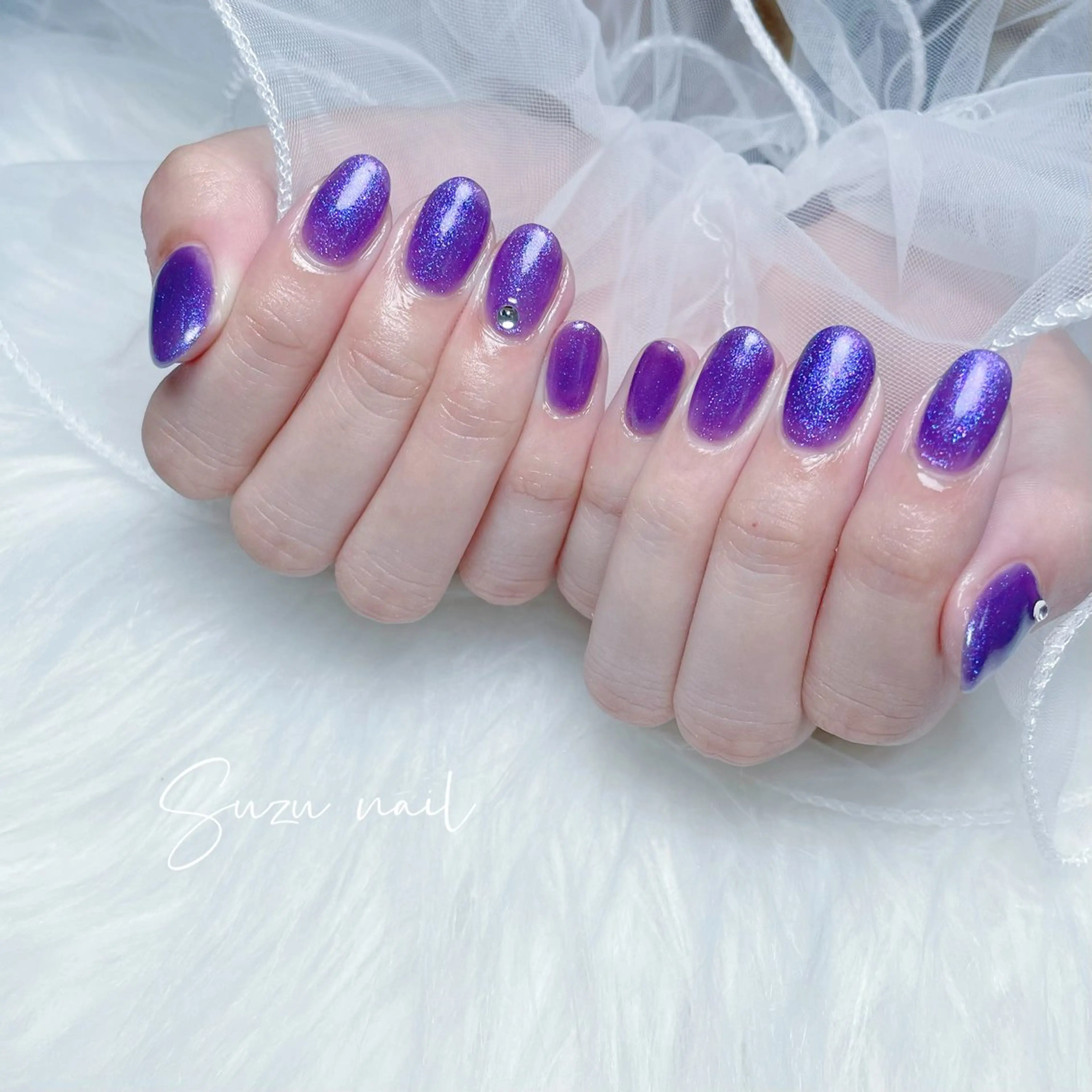 ネイル ワンカラーネイル ✨Suzu nail✨のネイルデザイン