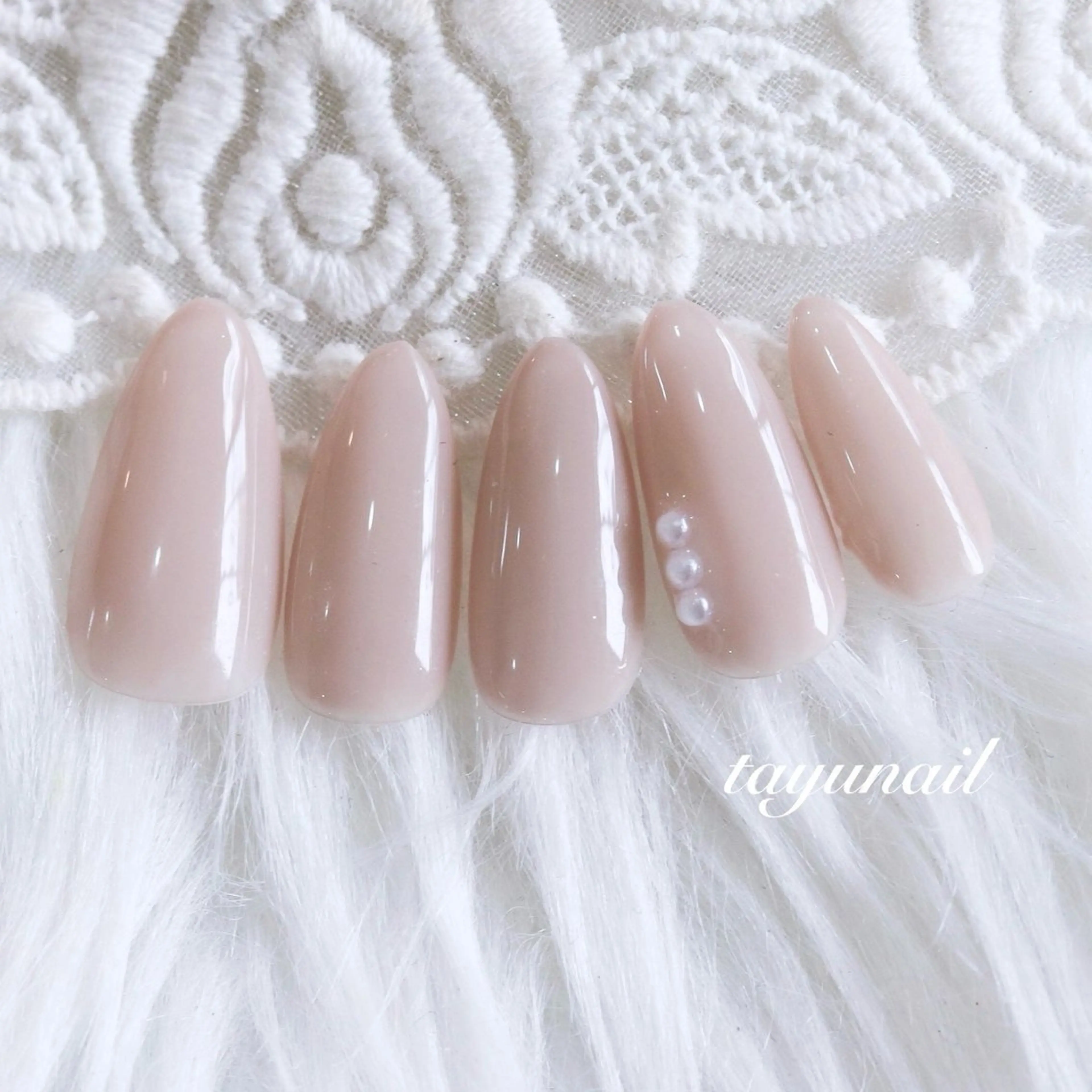ネイル アートネイル フットネイル ジェルネイル パラジェル シンプルネイル ハンドネイル ネイルサロン 【たゆnail】のネイルデザイン