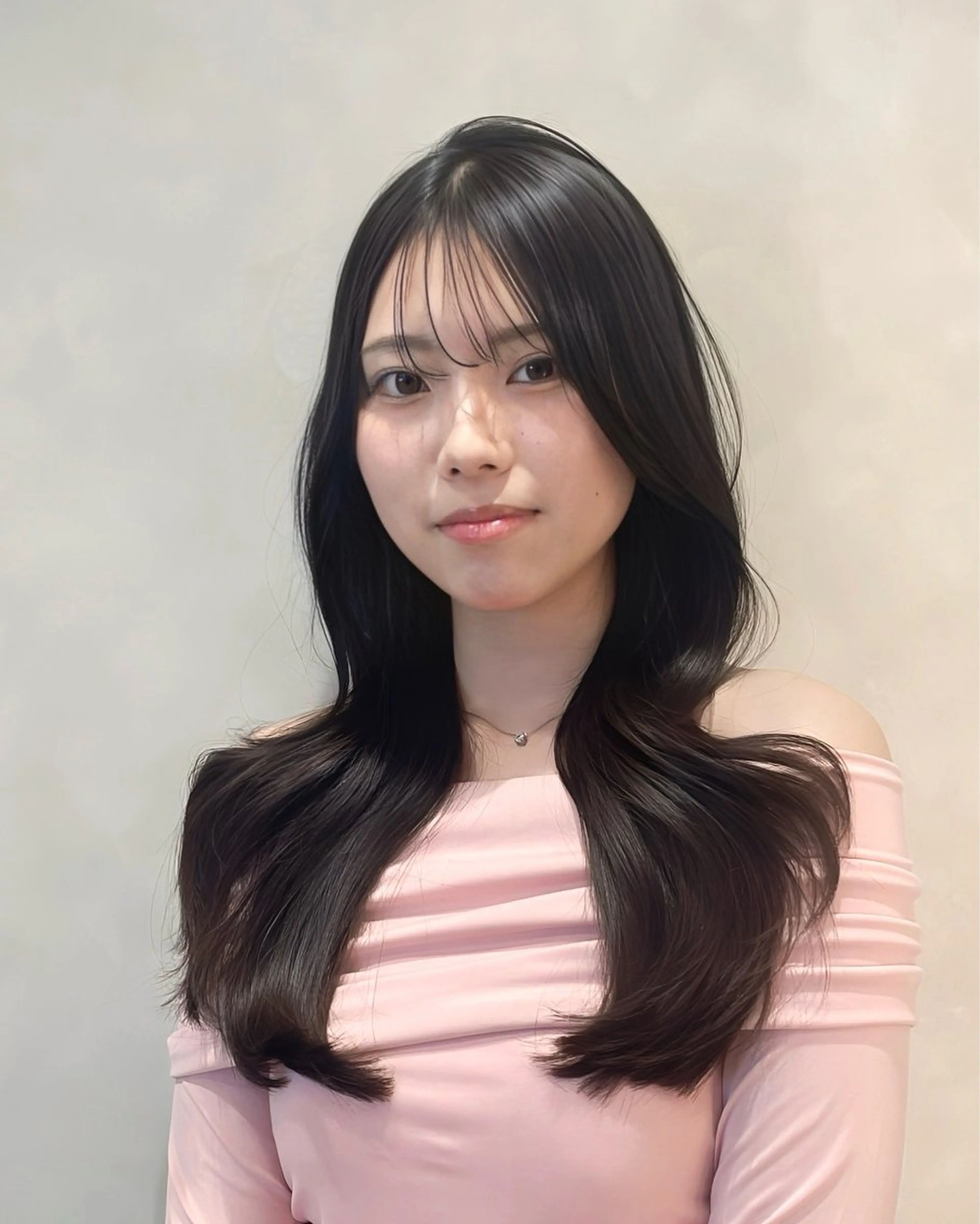 ロング カラー カット ヘアカラー トリートメント Ryoichi⛓️ 韓国ヘア/ハイトーンのヘアスタイル