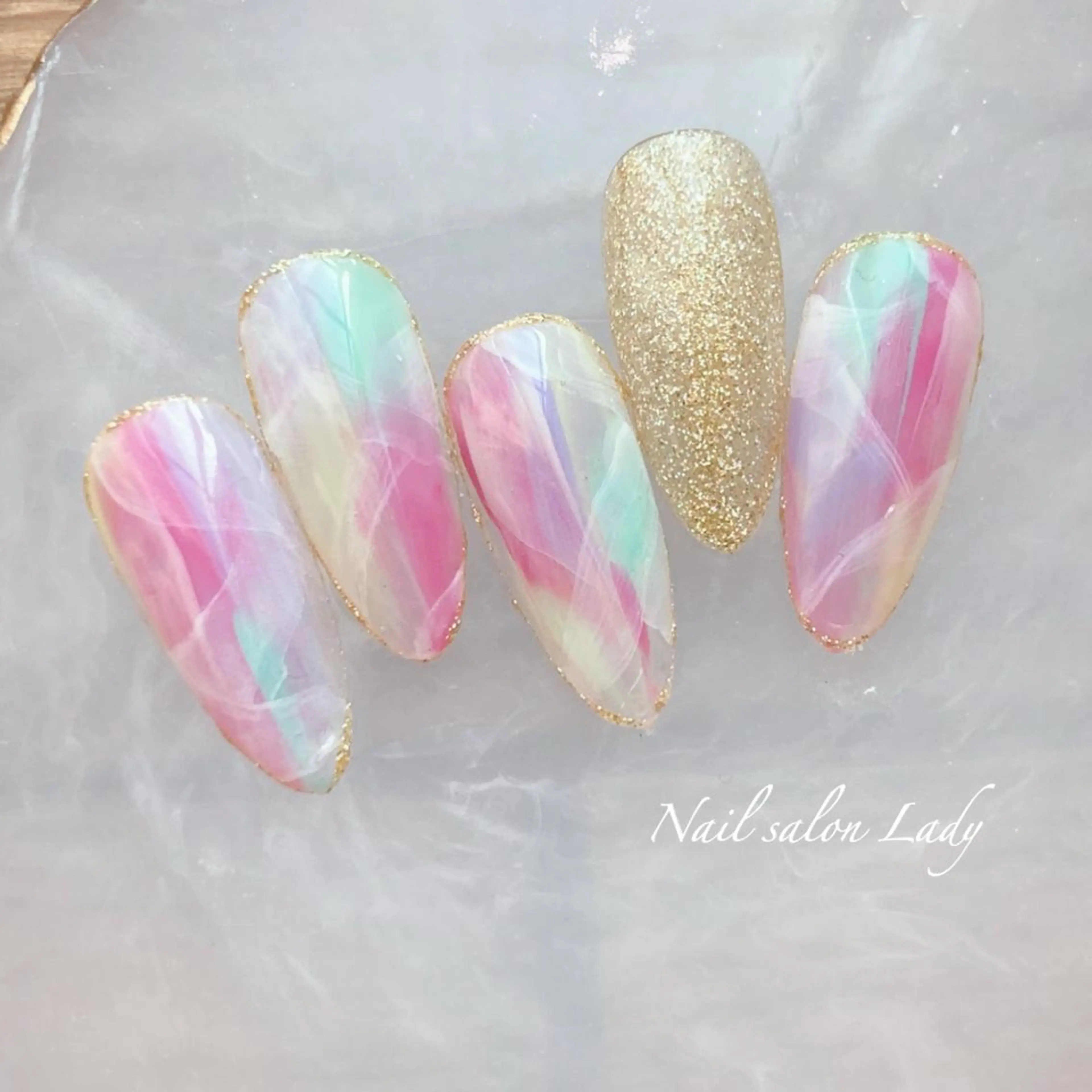 ネイル ハンドネイル Nail salon Ladyのネイルデザイン