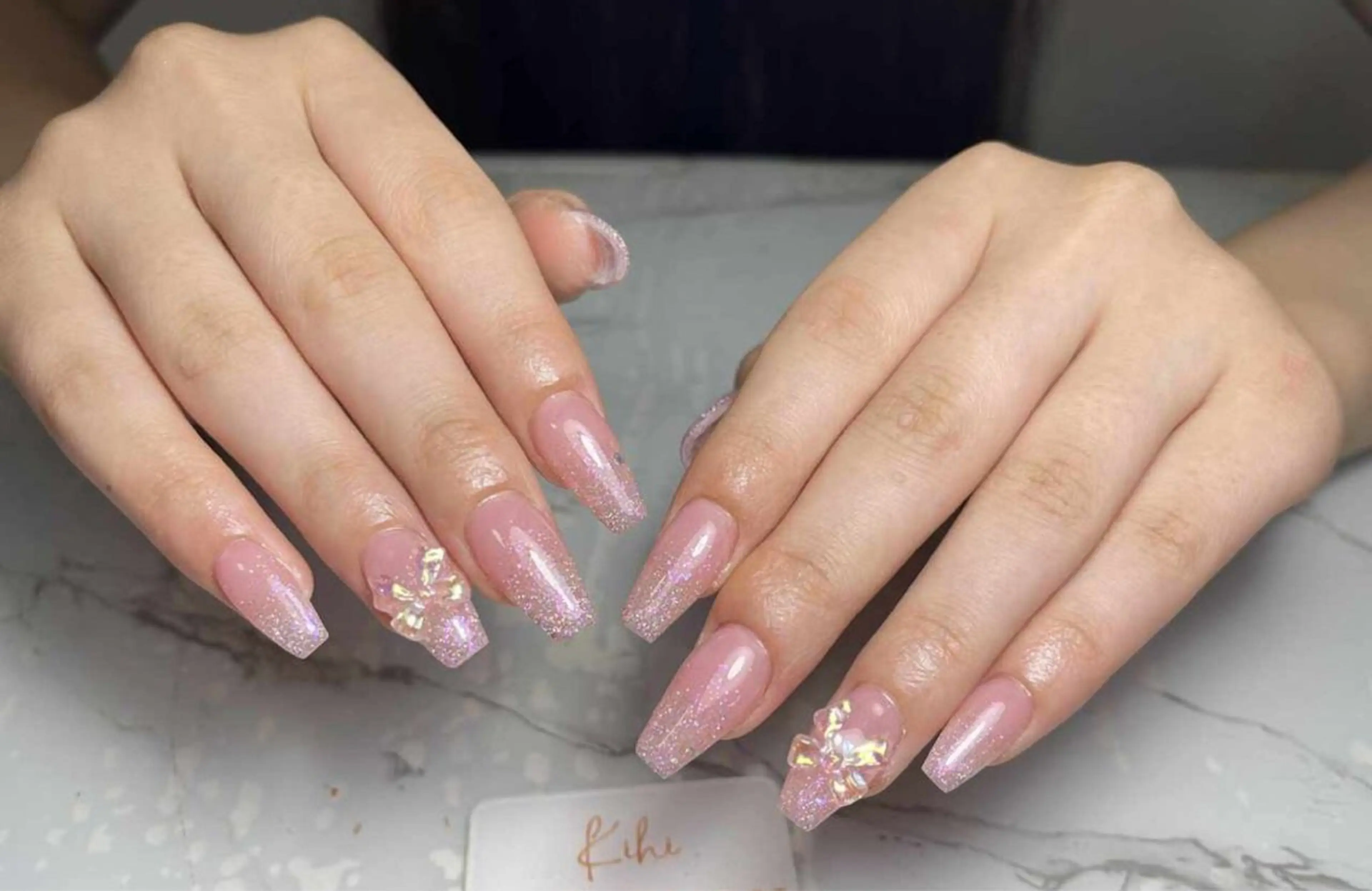 ネイル アートネイル フレンチネイル ジェルネイル グラデーション 韓国ネイル ハンドネイル 久保田 マリコのネイルデザイン