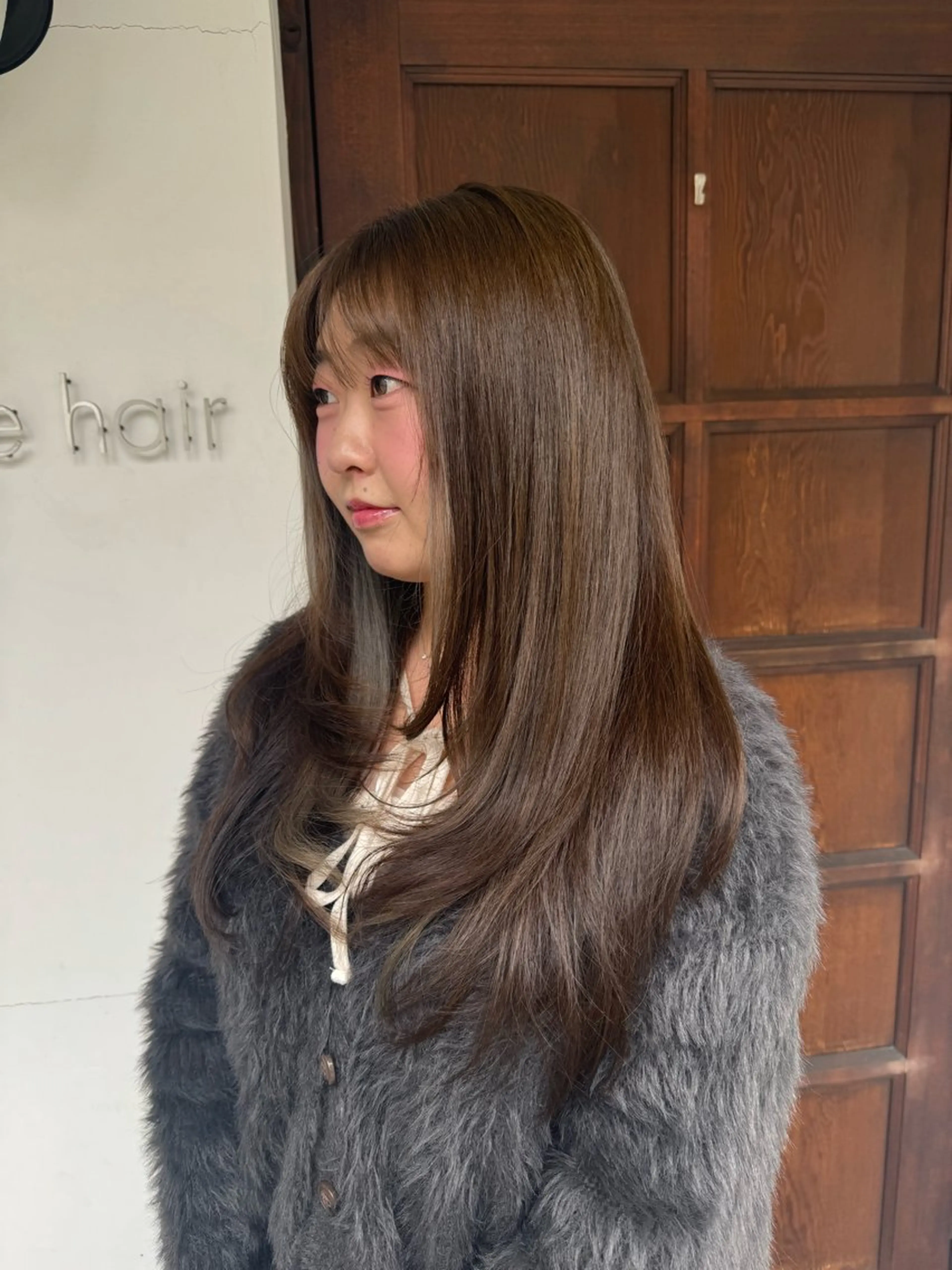 カラー カット ヘアカラー Revie  hair所属・Hiyori/透明感 /ボブ/矢場町のヘアスタイル