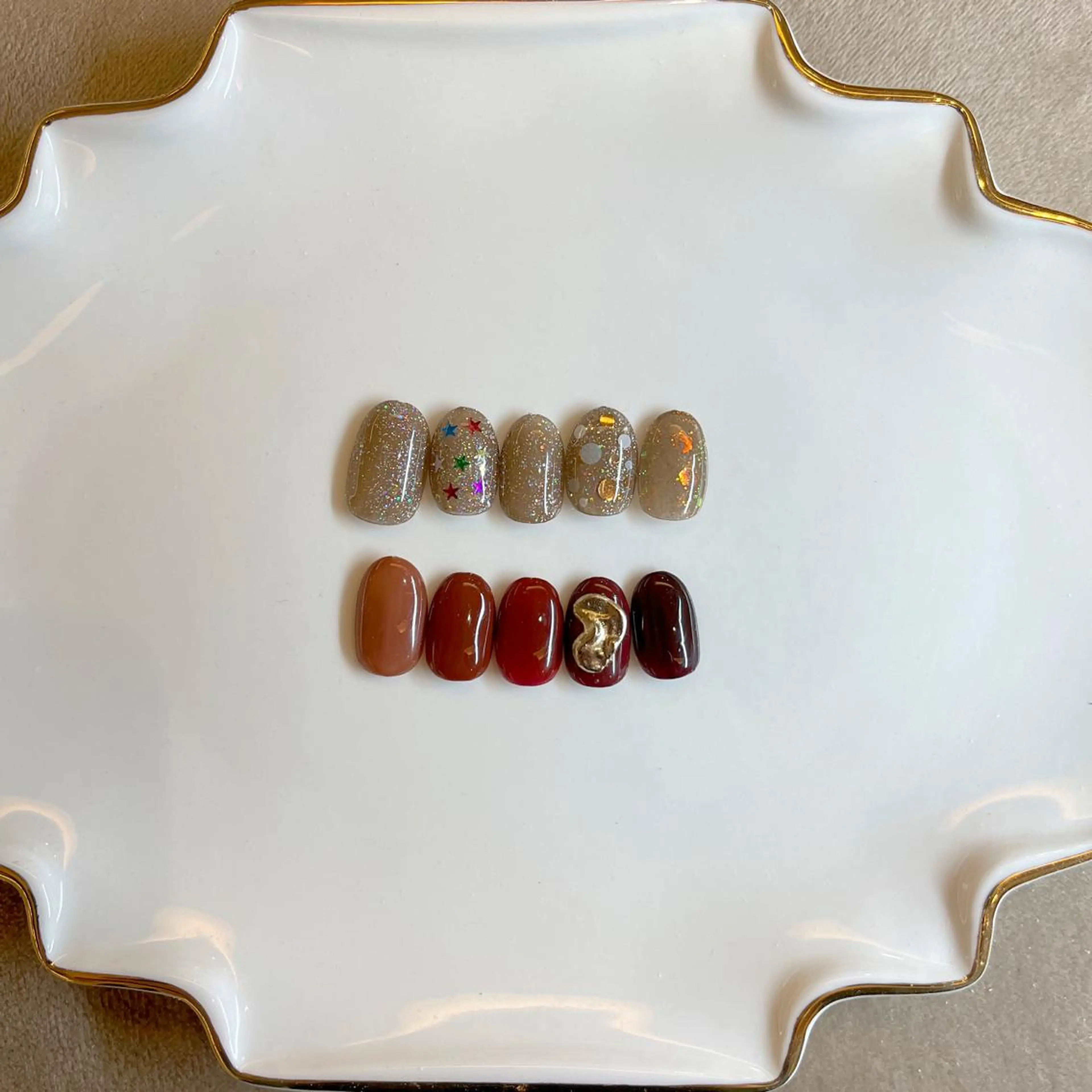 ネイル フリーランス¨̮⃝ ネイリストOKADAのネイルデザイン