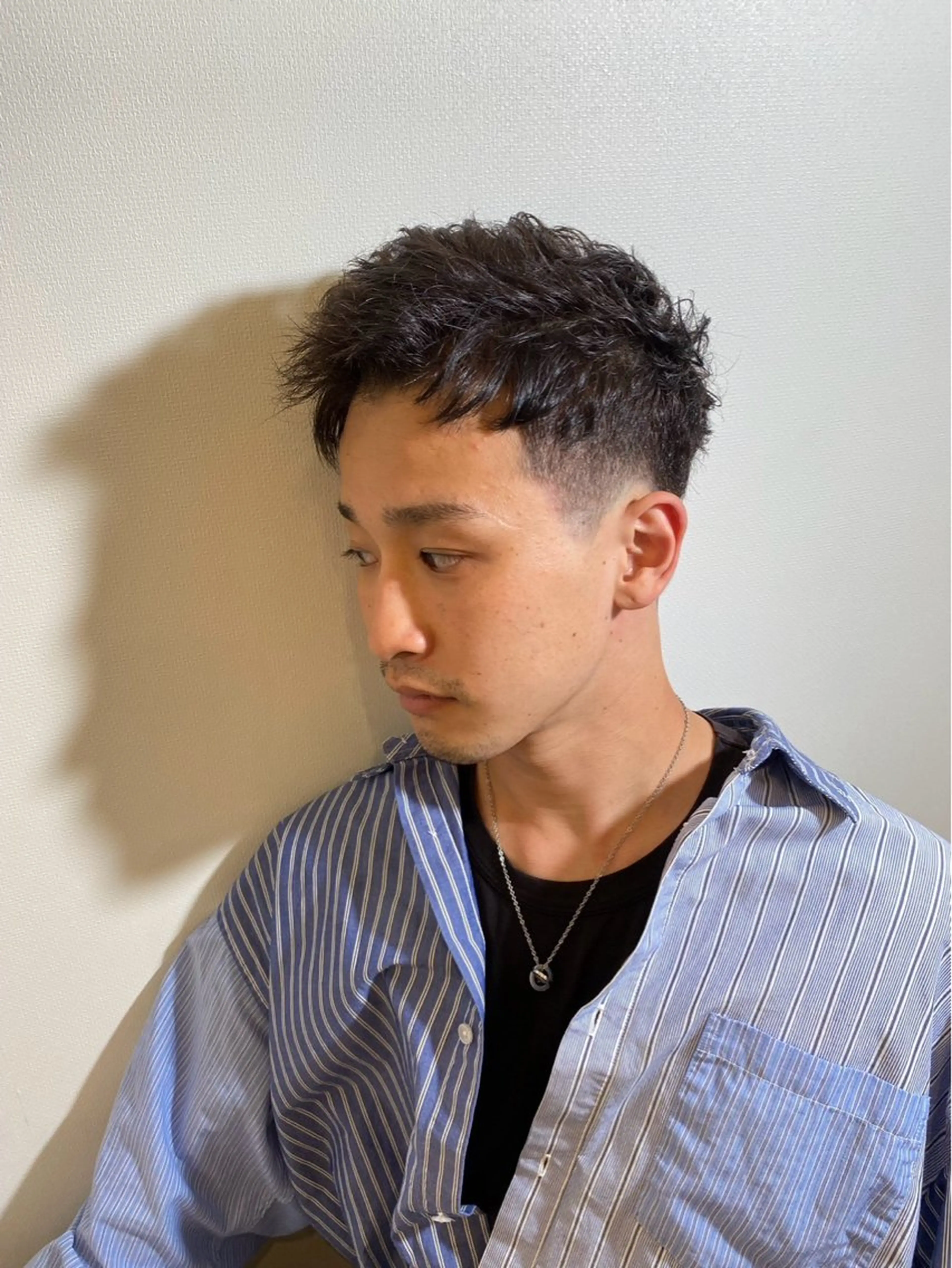 メンズ シュリンプ梅森坂店所属・長宗 智也のヘアスタイル