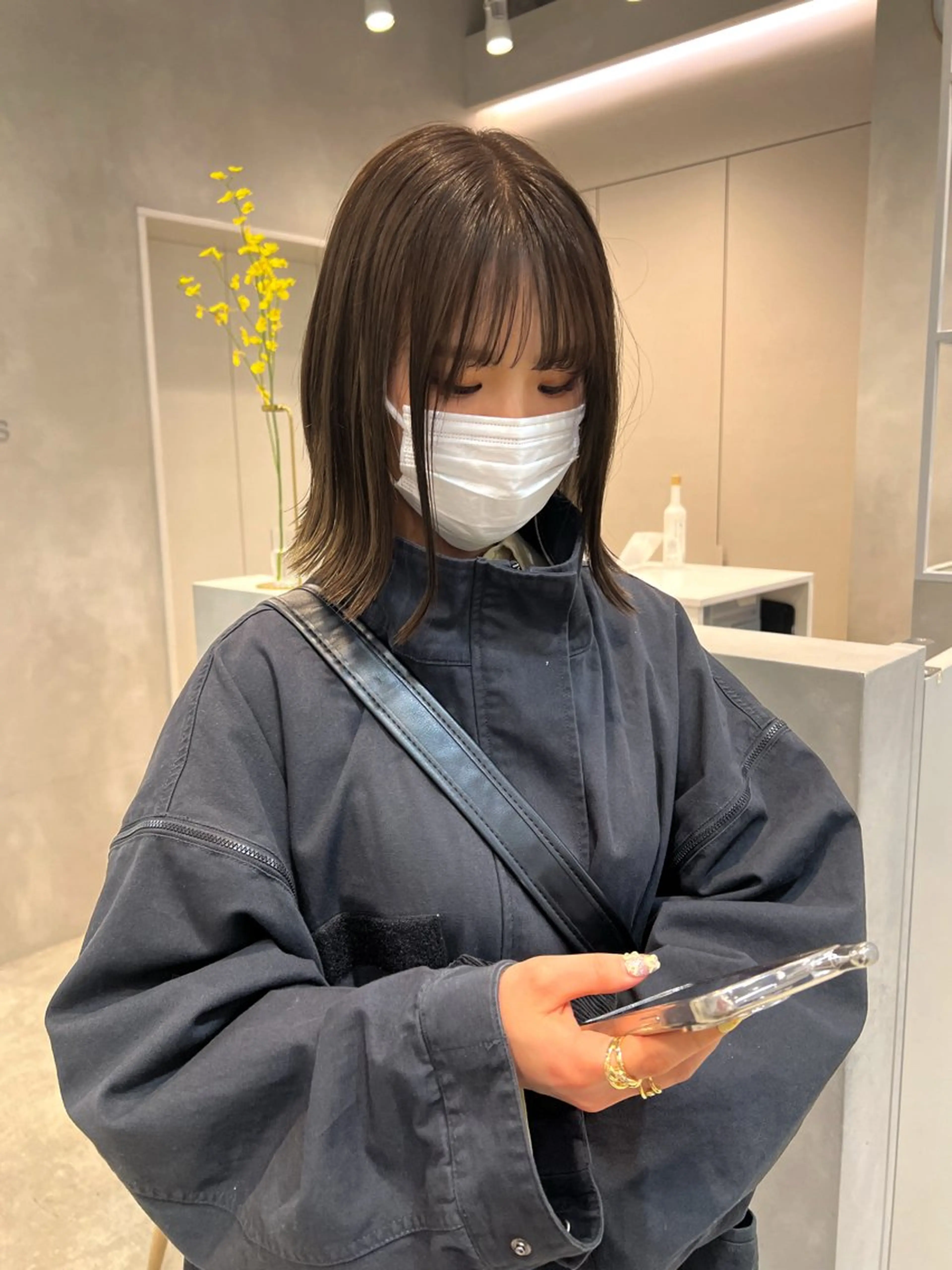 ミディアム ayaka 🍀のヘアスタイル