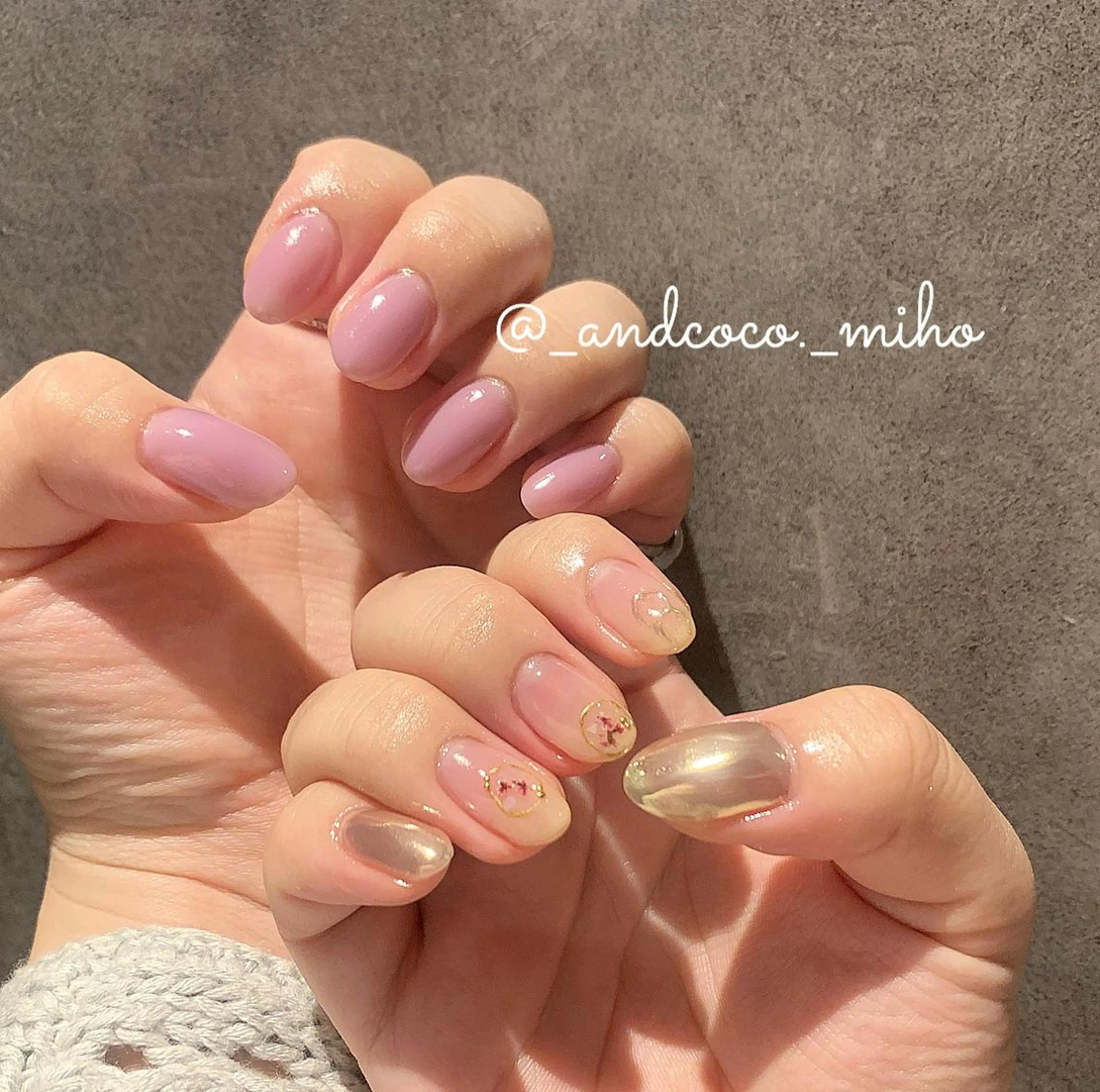 ネイル ハンドネイル Nailist〻 mihoのネイルデザイン